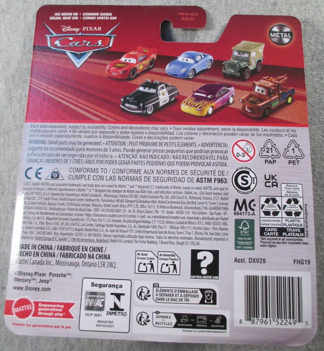 Flo – Sealed Metal die-cast – Disney Pixar Cars / Mattel