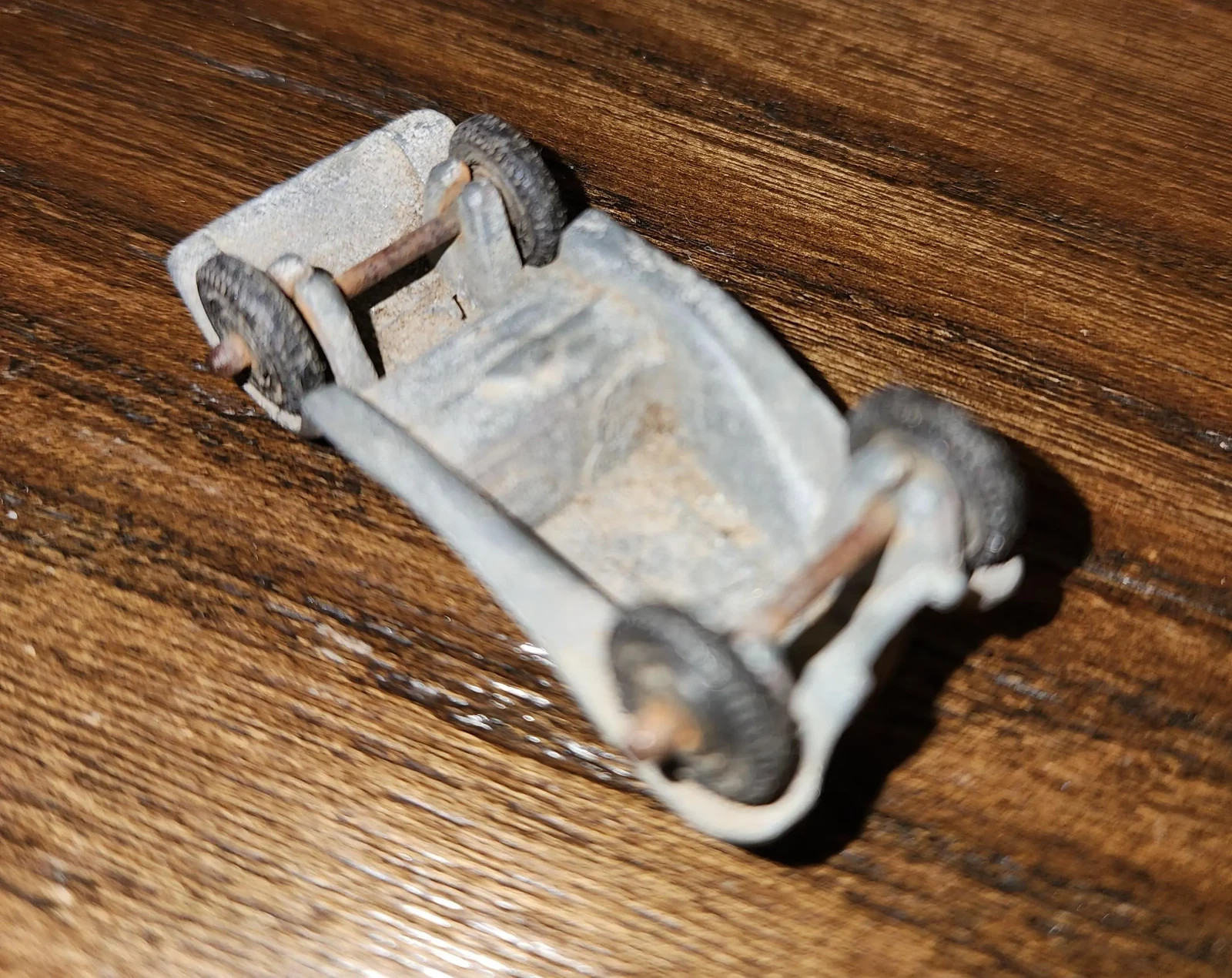 Vintage Die-Cast Toy Car | 1930s–1940s Metal Automobile | Curious Curio