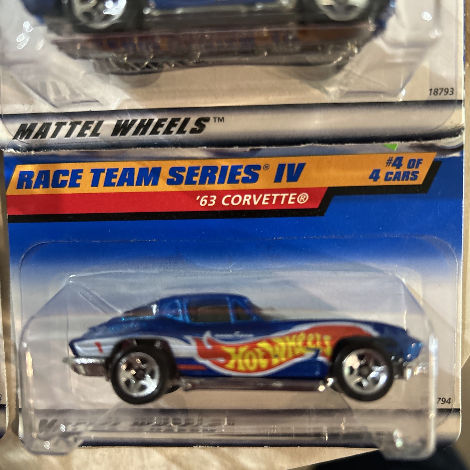 1998 Hot Wheels Race Team Series IV Complete Set Of #1-4