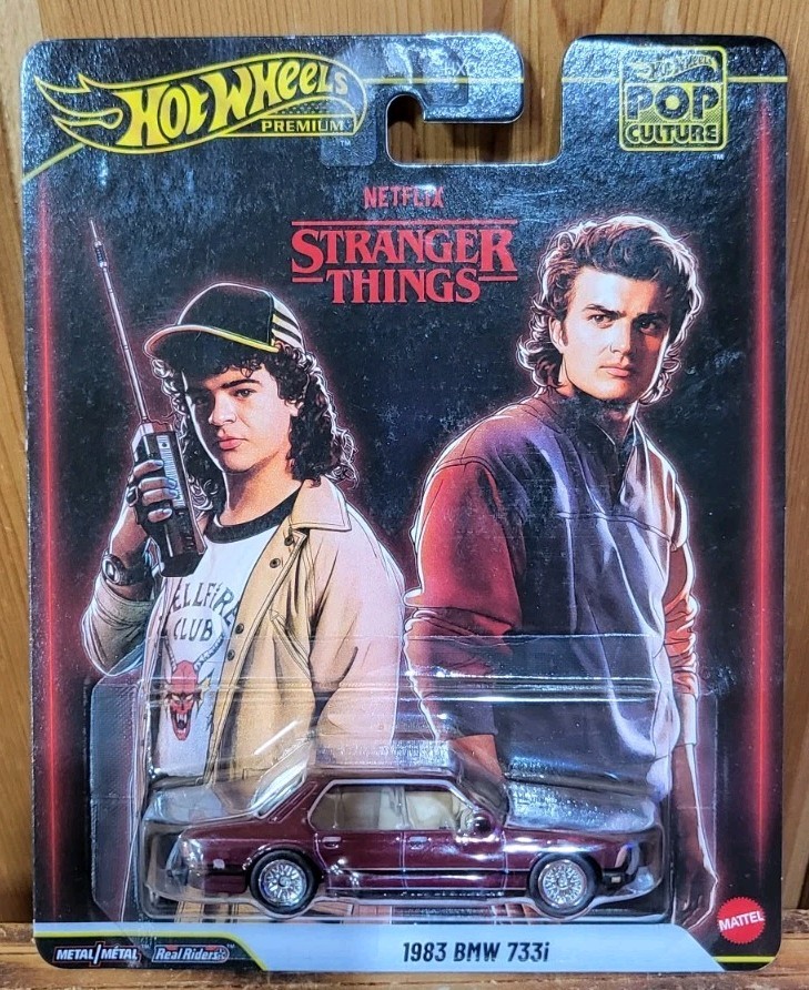 2025 Hot Wheels Premium Pop Culture Stranger Things 1983 BMW 733i Maroon – NEW!