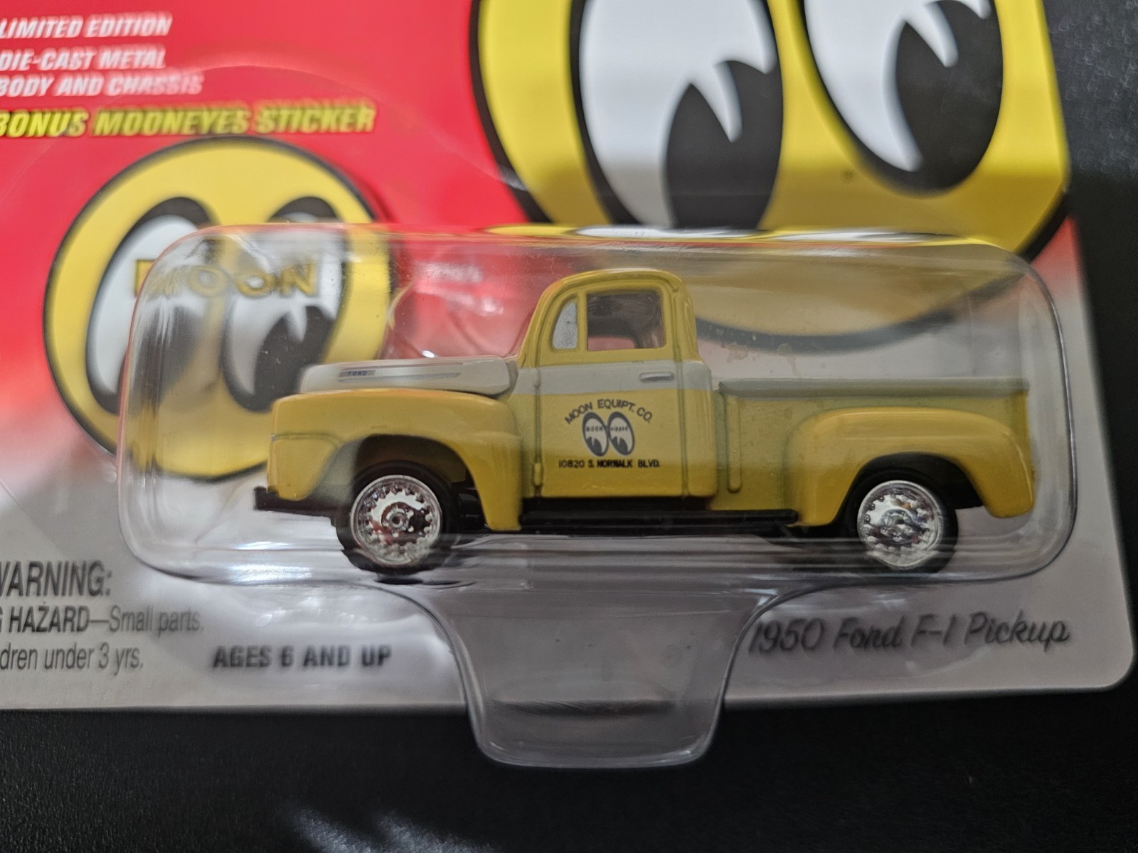 2002 Lot 6 Johnny Lightning MoonEyes Willys Dragster Fury Hi-Boy Shelby F-100