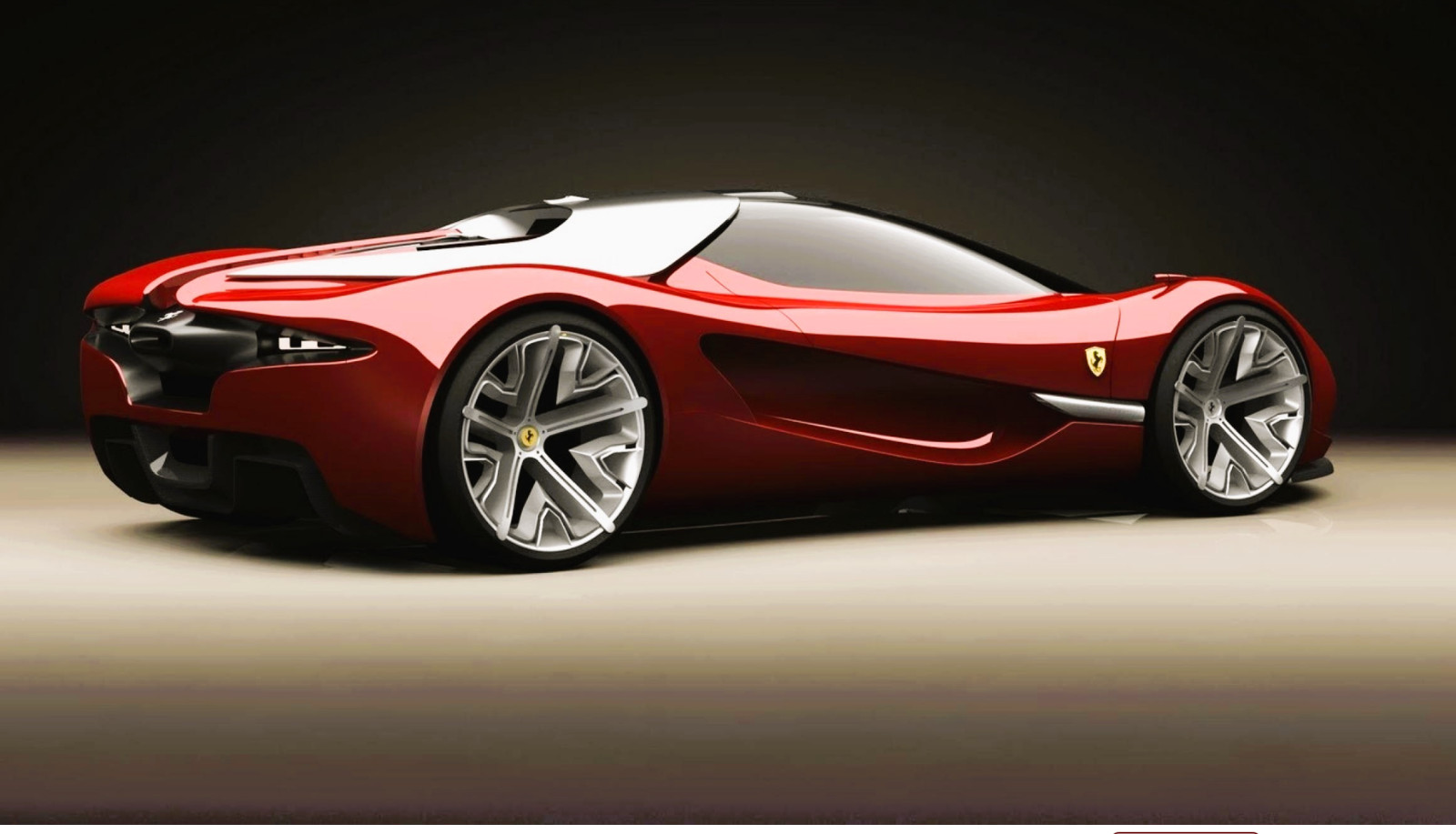 Ferrari Race Car1:18Racing24Racer2025Concept12Custom Built Model43Carousel RED