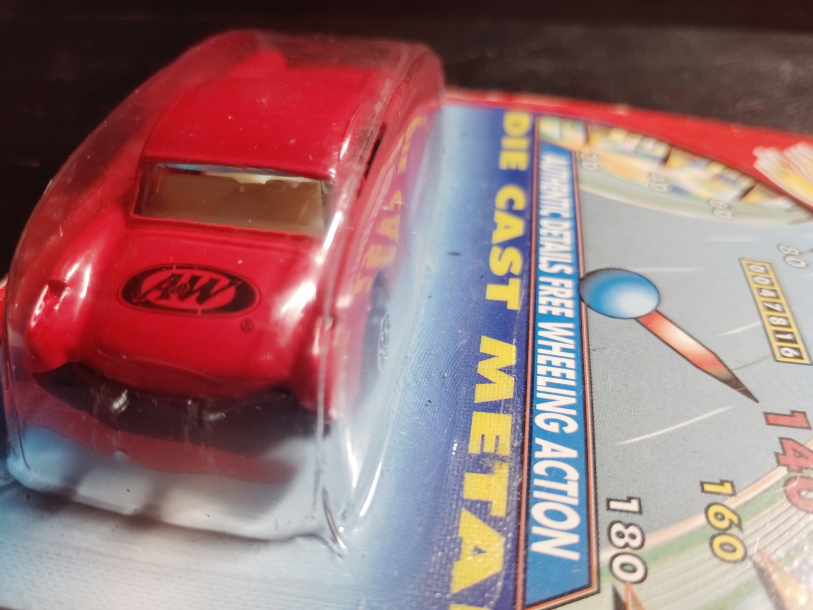 “Rare 1998 A&W Speed Machine Diecast #6500 – Sealed, Licensed GM/Exxon, Unique!”