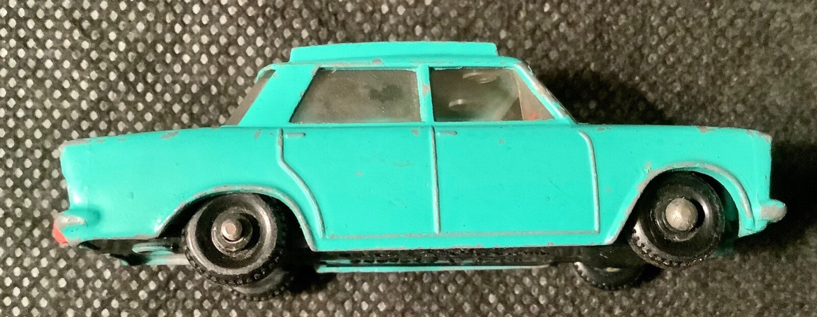Lesney Matchbox No. 56 Fiat 1500 Car Teal Made in United Kingdom