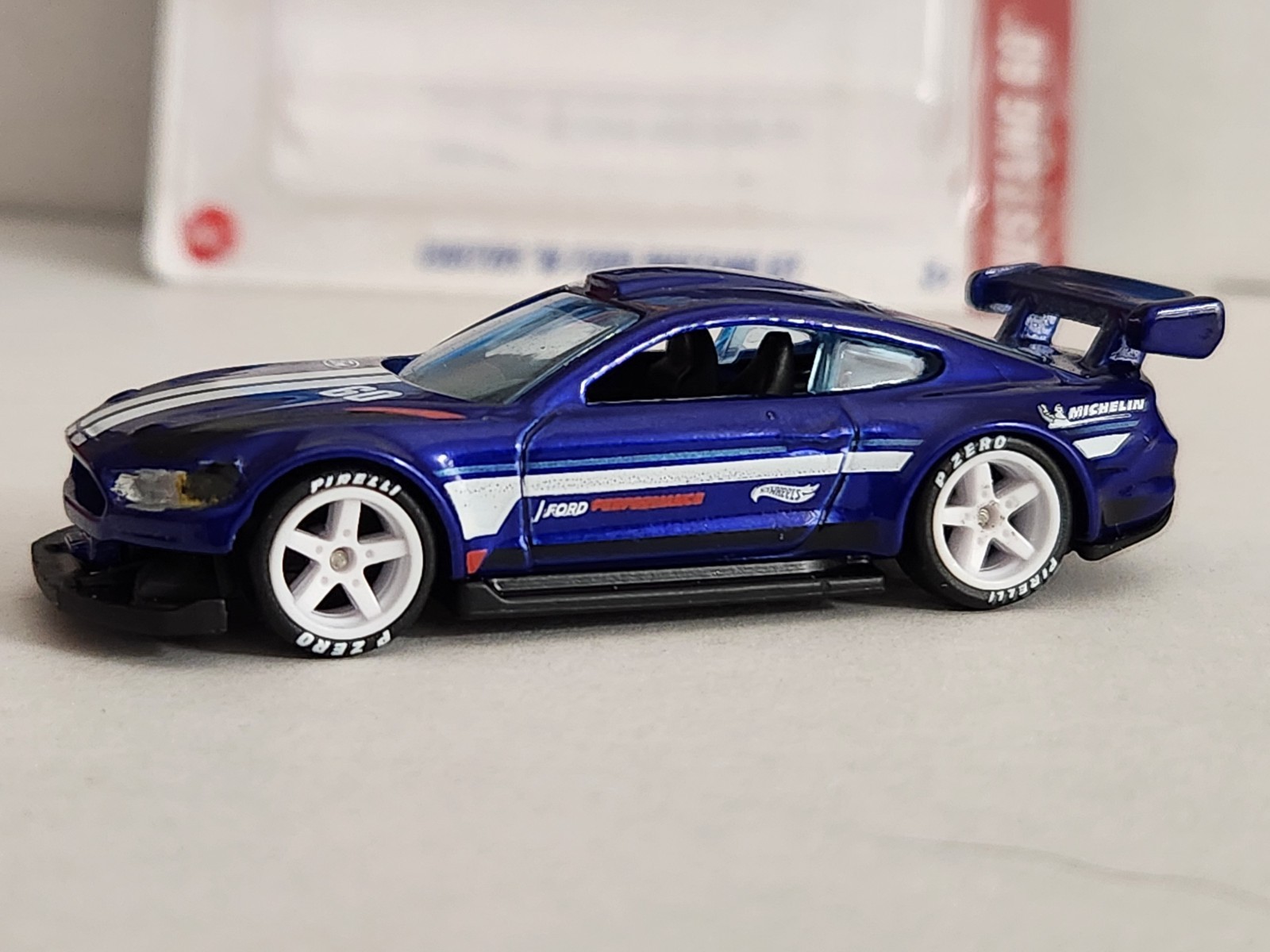Hot Wheels Custom 2018 Ford Mustang GT With Real Riders Wheel Swap #2