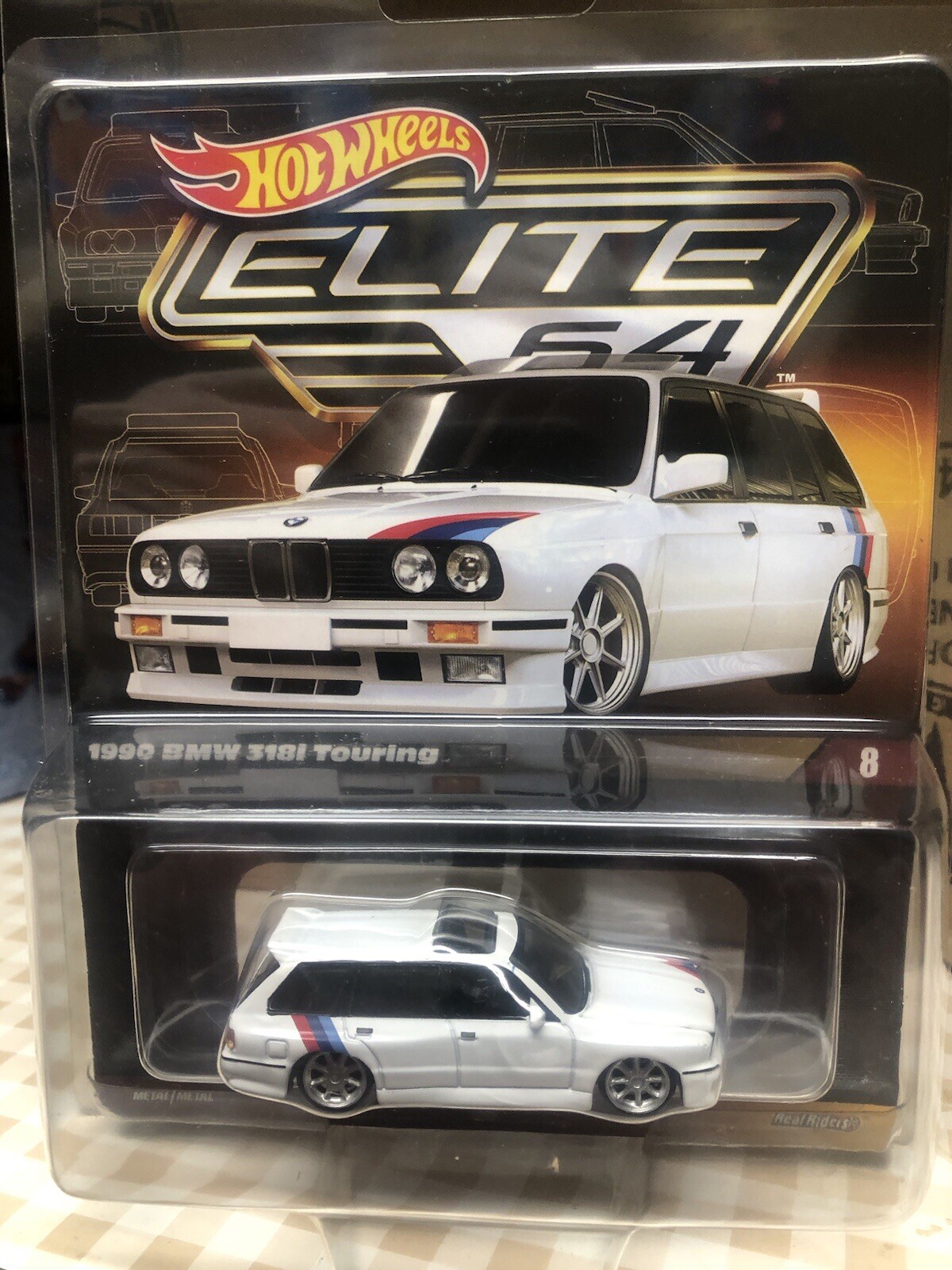 🚘 2024 Hot Wheels Collectors ~ Elite 64 1990 BMW 318i Touring ~ HNJ60 ~ SEALED