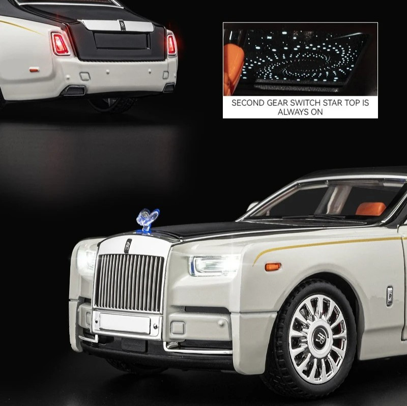 1:18 ROLLS-ROYCE Phantom Car Diecast Alloy Metal Model Collection Kids Gift NEW
