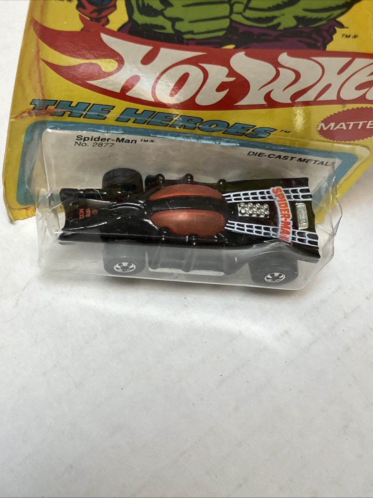 1978 Hot Wheels Marvel THE HEROES Spider-Man no. 2877