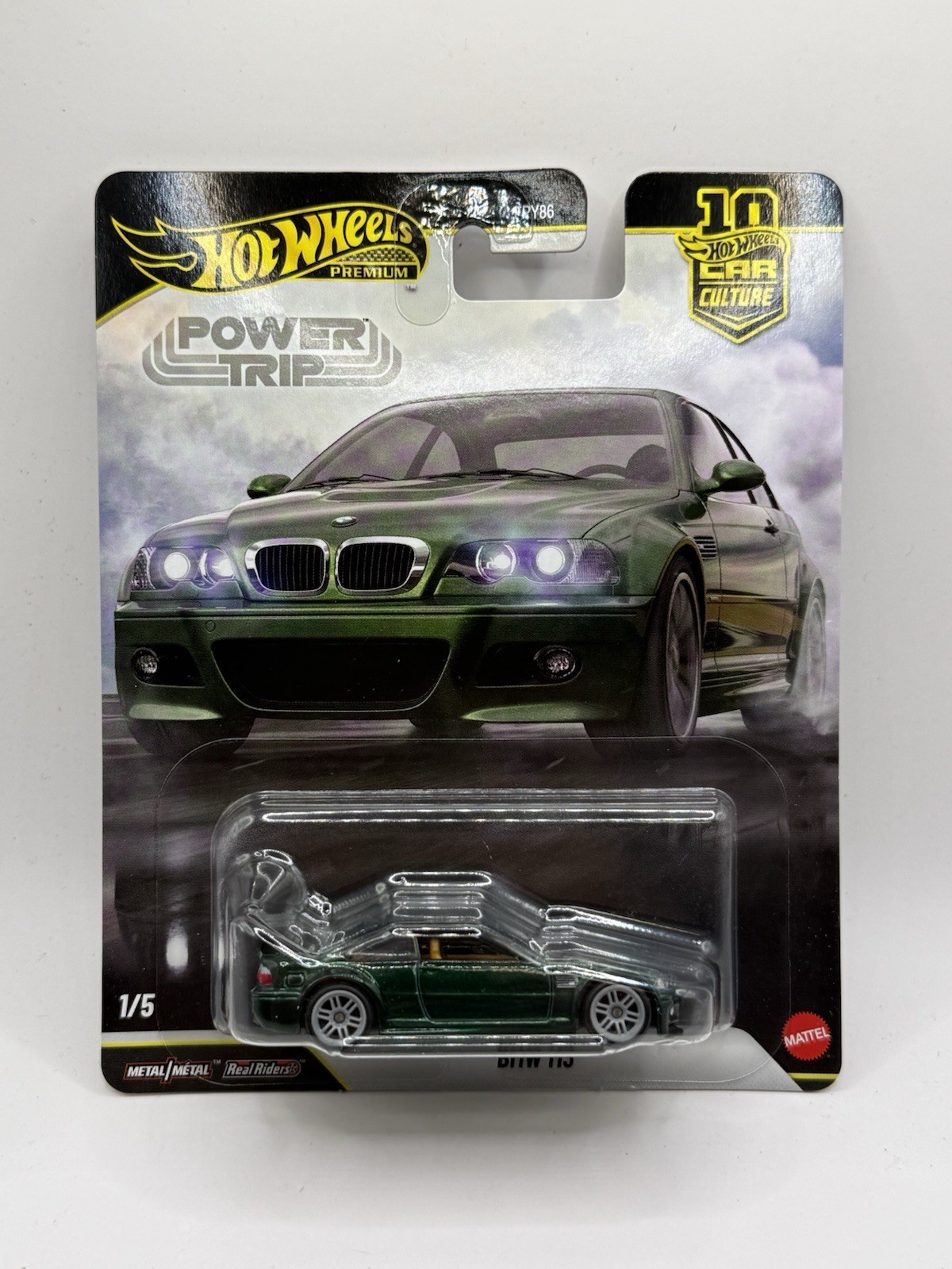 Hot Wheels 2026 BMW M3 E46 Green Power Trip New Euro Green Die Cast Car
