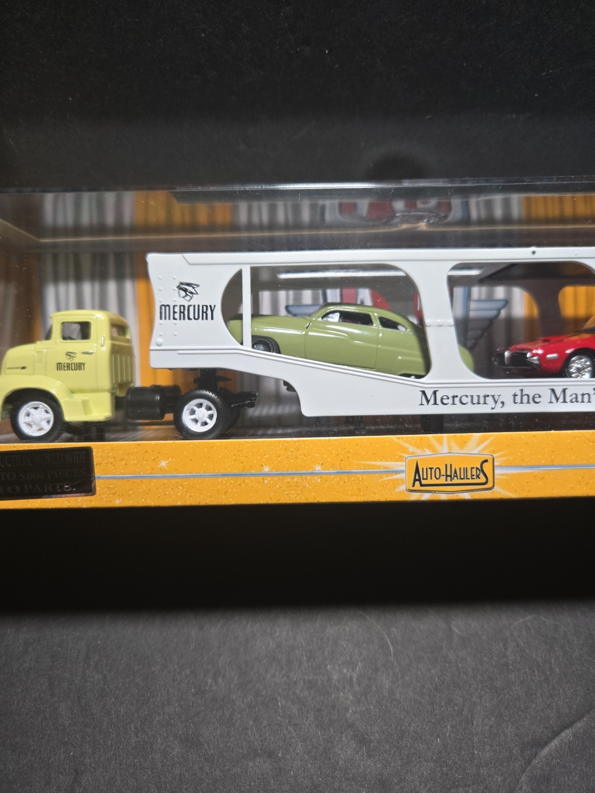 NOS 2014 M2 Hauler 1956 Mercury COE / ’49 Custom Coupe / ’68 Cougar XR7