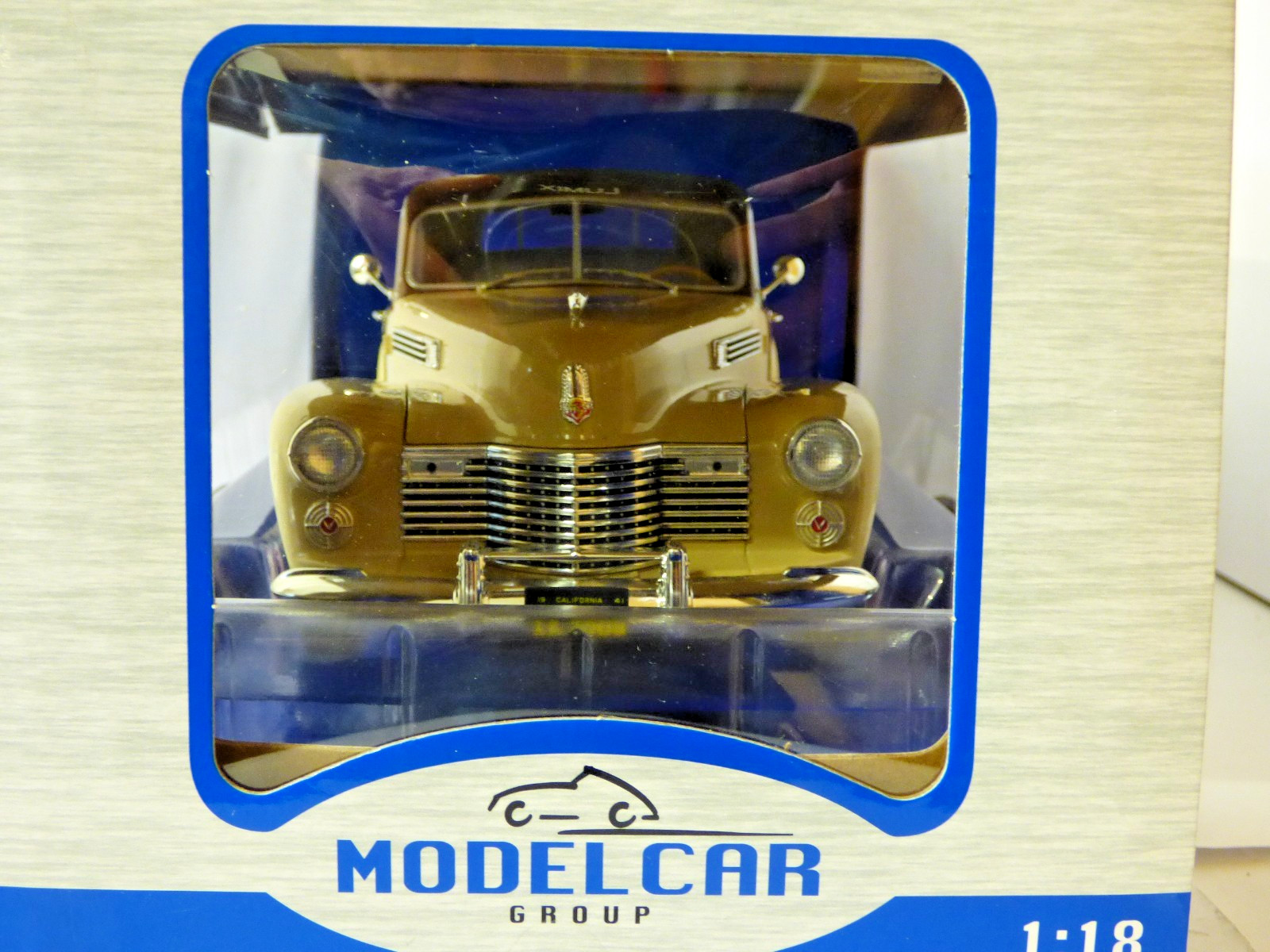 MCG Model Car Group 1:18 scale 1941 Cadillac Fleetwood Series 60 Special beige