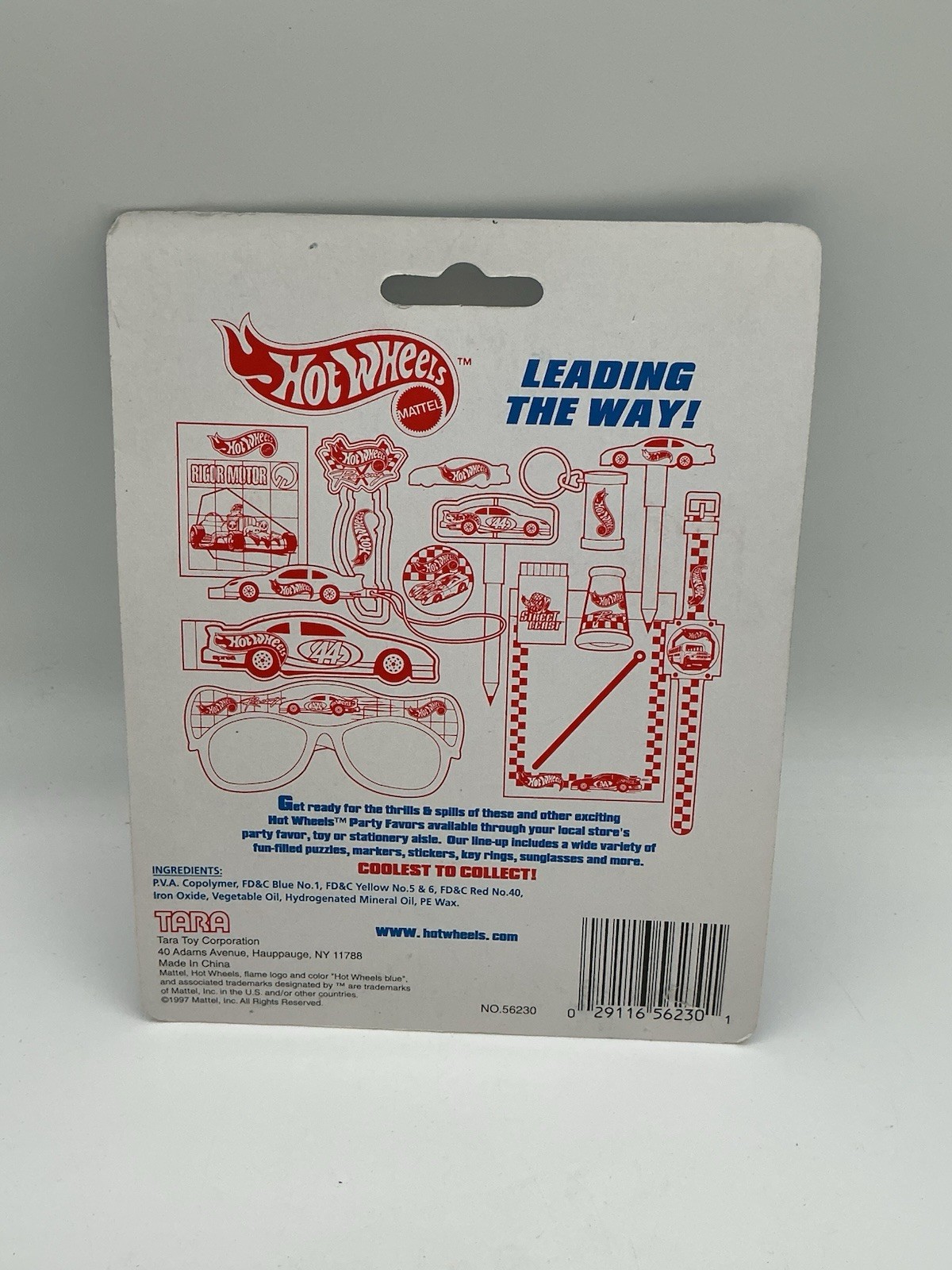 Hot Wheels Party Favors 8 Stickers 1997- 1998. – Z 38