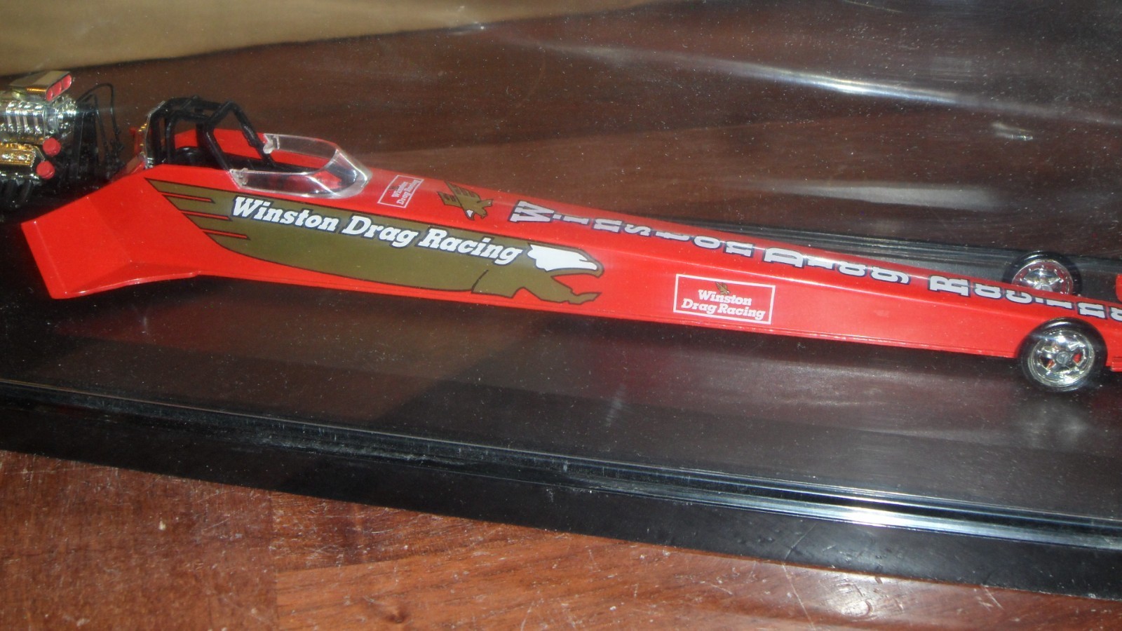 1996 Winston NHRA Drag Racing Finals 1/24 Top Fuel Dragster Promo Car & Case