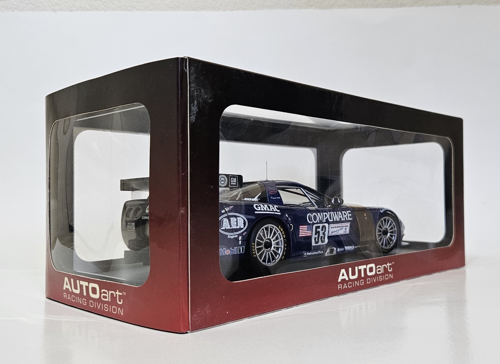 2003 Corvette C5R #53 Auto Art Racing Division 1:18 NEW SEALED 24Hrs Lemans