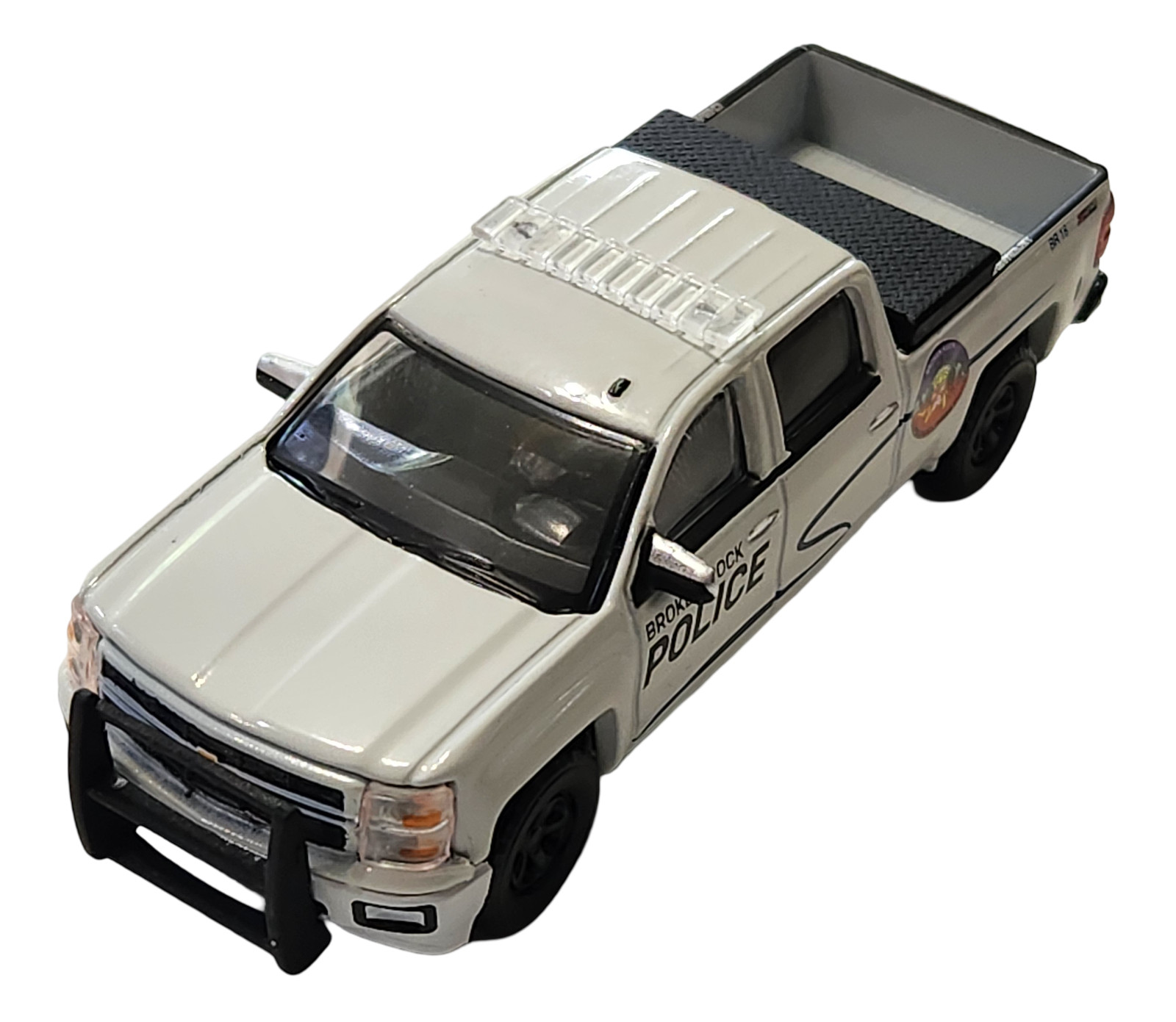 GreenLight 1:64 2014 Chevrolet Silverado Broken Rock Police Toylandbay Exclusive