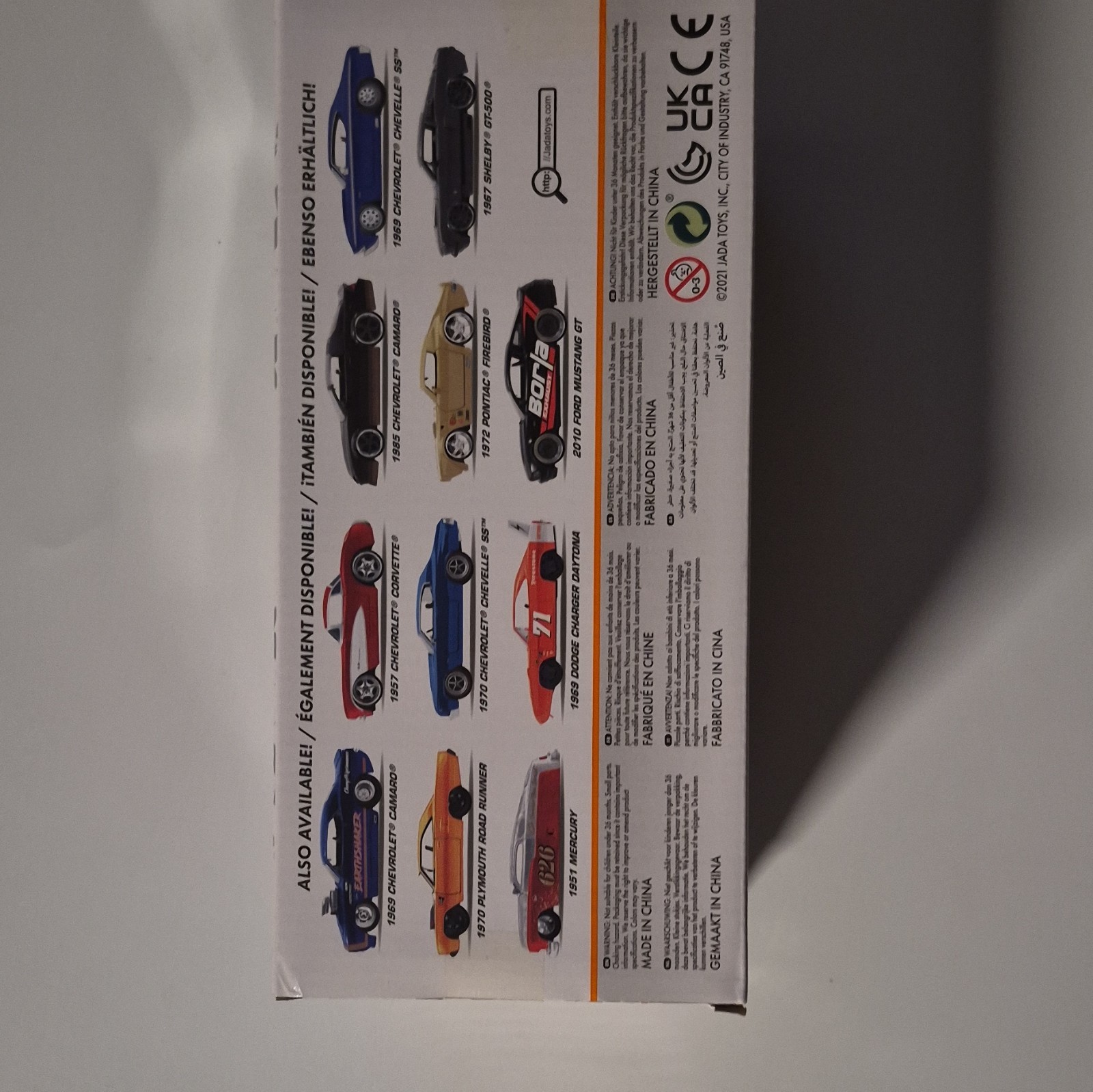 JADA BIGTIME MUSCLE 1957 Chevrolet Bel Air Hard Top 1:24 Diecast Car New