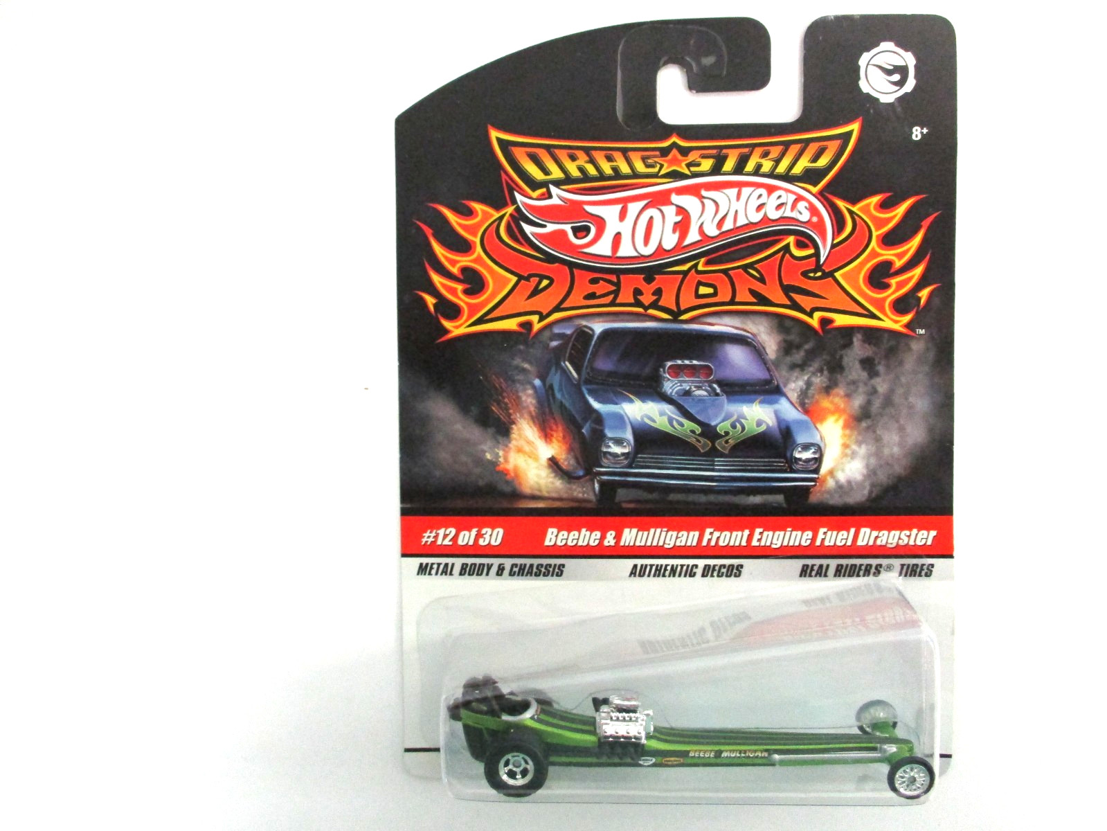 HOT WHEELS – DRAG STRIP DEMONS – BEEBE & MULLIGAN NHRA FRONT ENGINE DRAGSTER