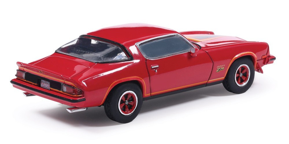 IXO AMERICA 1:64 1977 Chevrolet Camaro Z28 – Light Red – AI64010