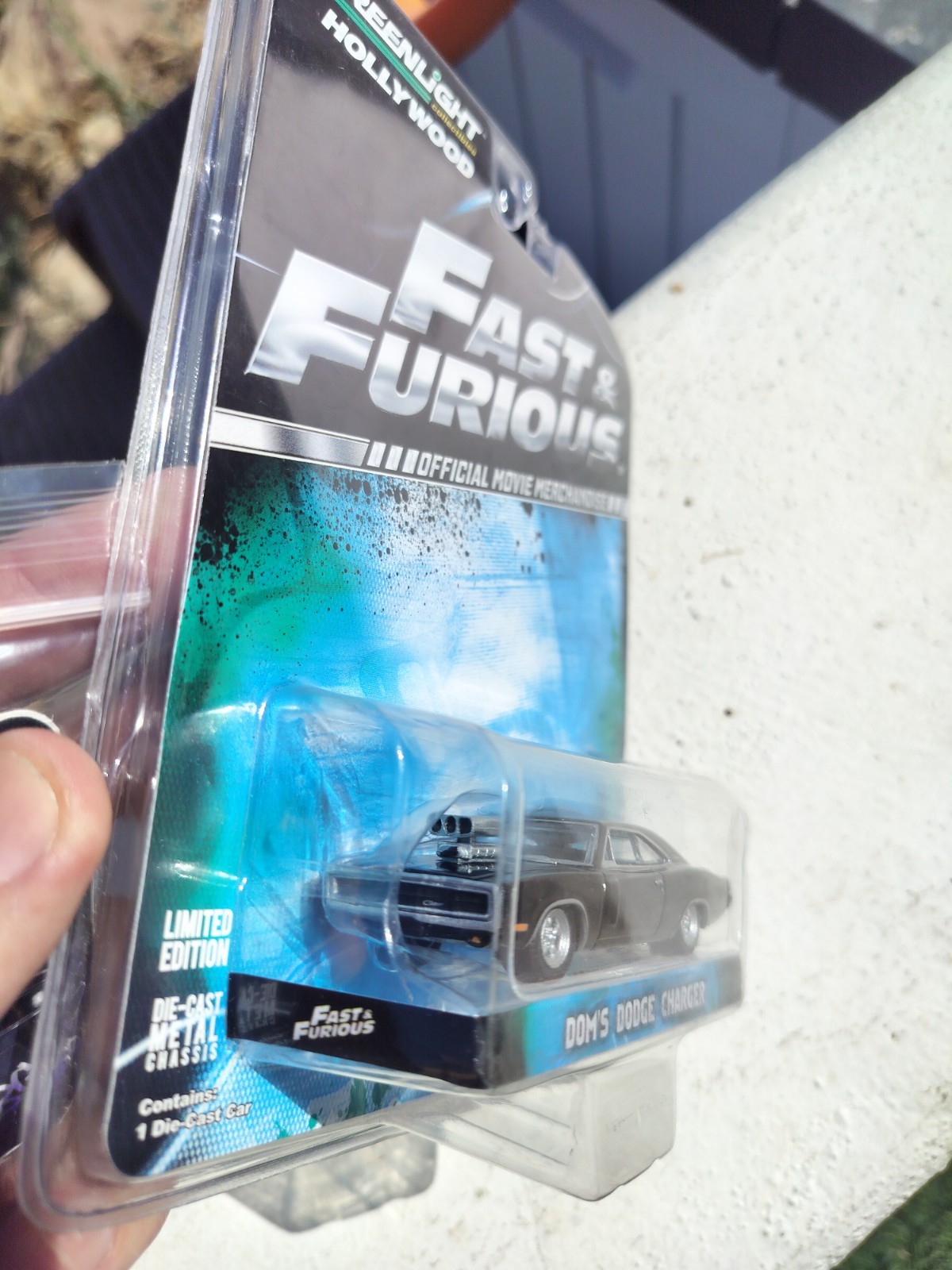 GreenLight Fast & Furious 1970 Dodge Charger Dom’s 1:64 Black Super Rare Chase