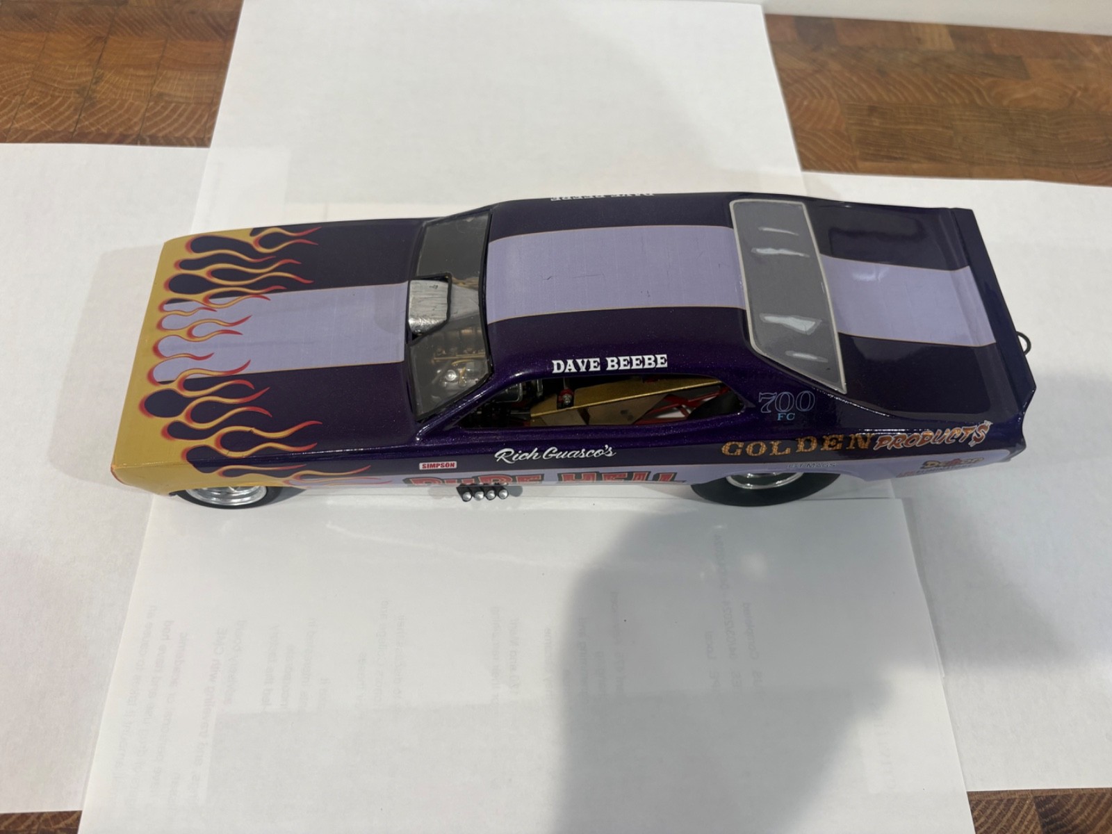 1/16 Pure Hell Funny Car Model