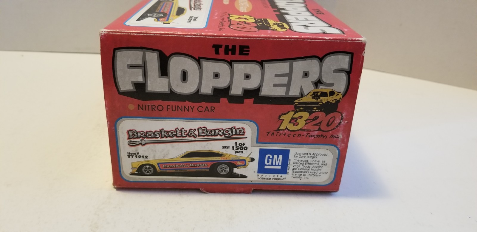 The Floppers Nitro Funny Car Braskett & Burgin #588 Of 1500 1/24 By 1320