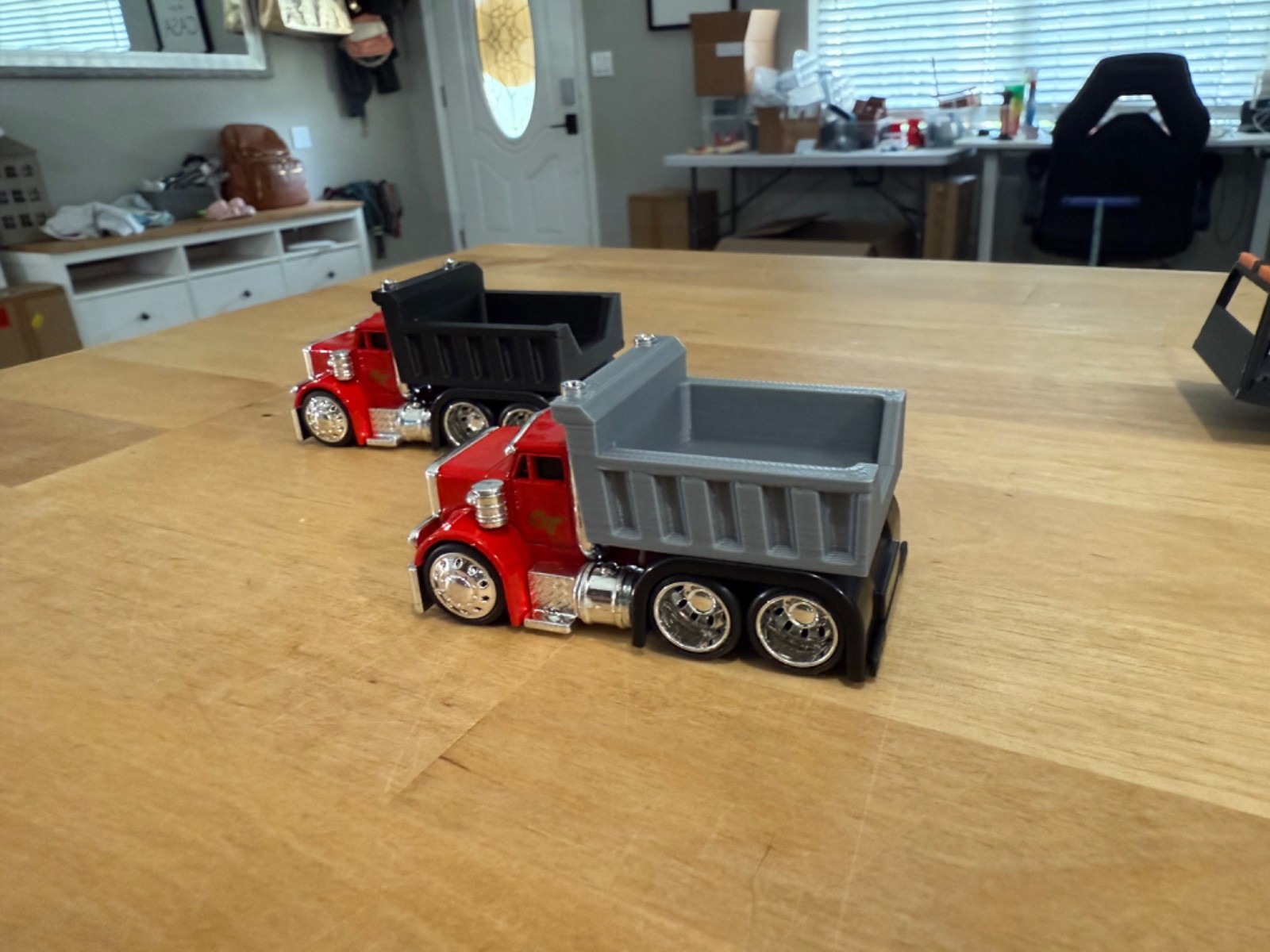 3D Printed Car Tuned Rig Dump truck attachment