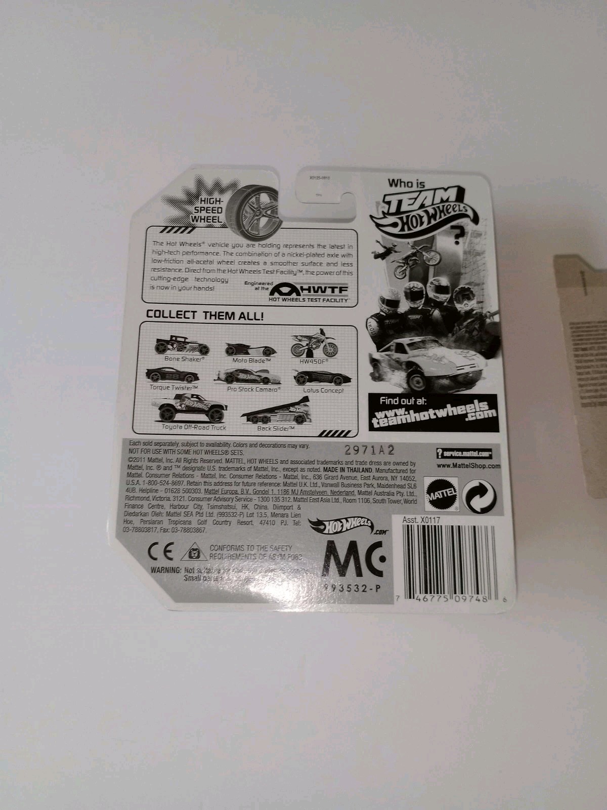 Hot Wheels Boneshaker RED High Speed Wheel / ID / Rare Black&blue Lot Of 3