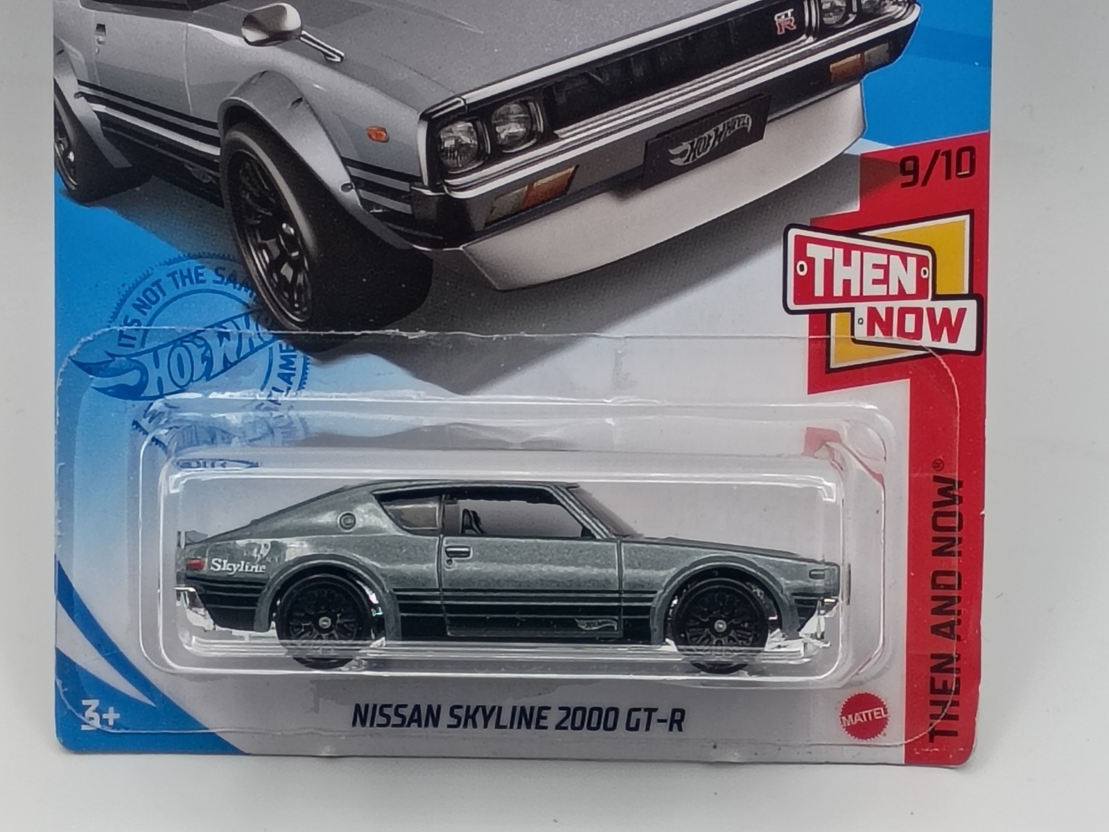 2021 Hot Wheels THEN AND NOW #9/10 NISSAN SKYLINE 2000 GT-R collector #180/250