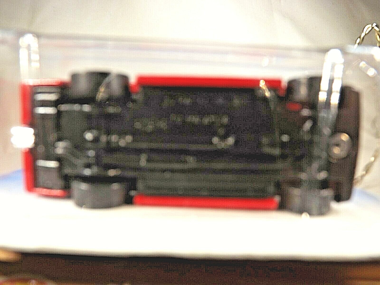 1997 Vintage Hot Wheels #541 Biff! Bam! Boom! Series 1/4 MINI TRUCK Red w/3Spoke