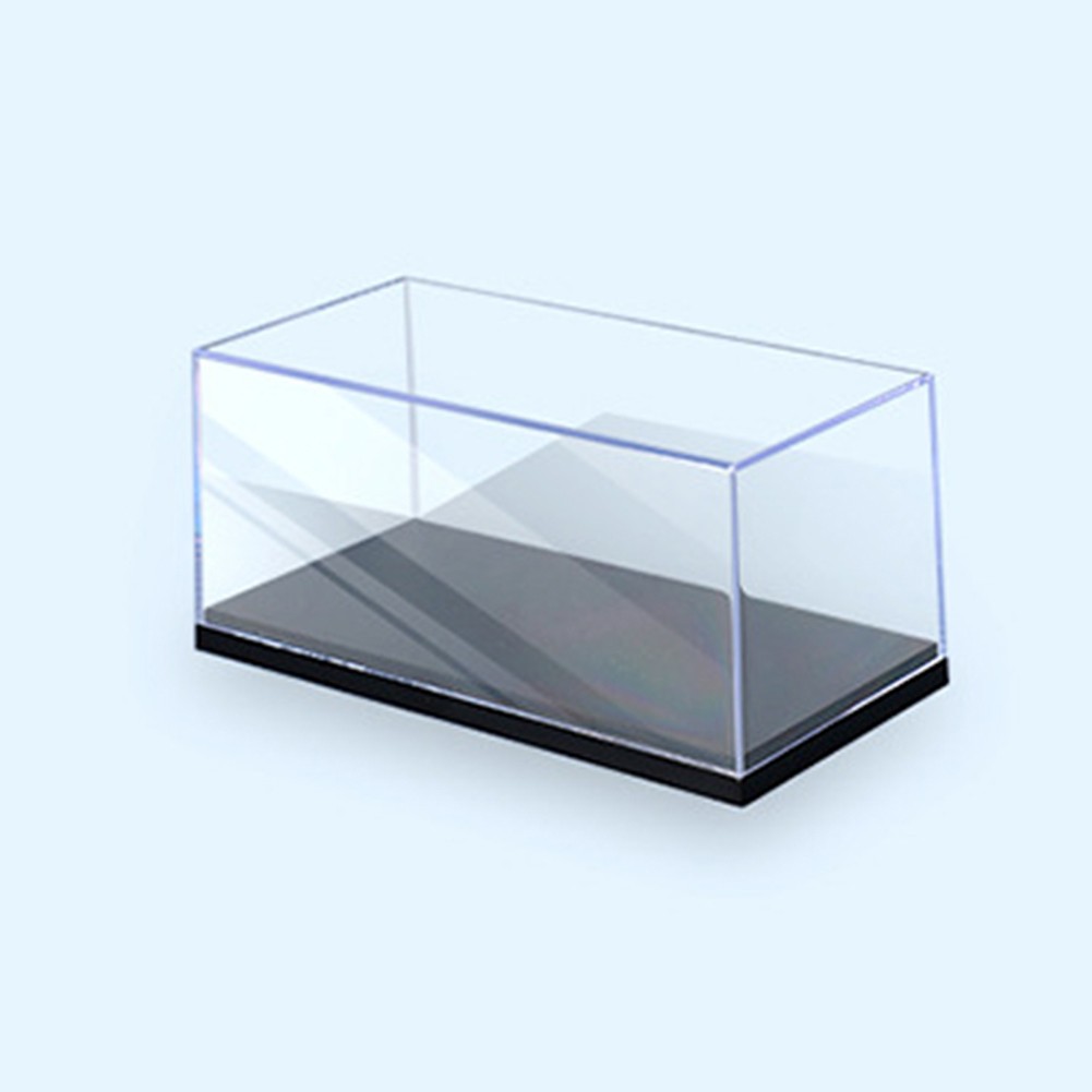 1:43 Model Acrylic Display Case with Base, Stackable Toy Car Storage Organizer