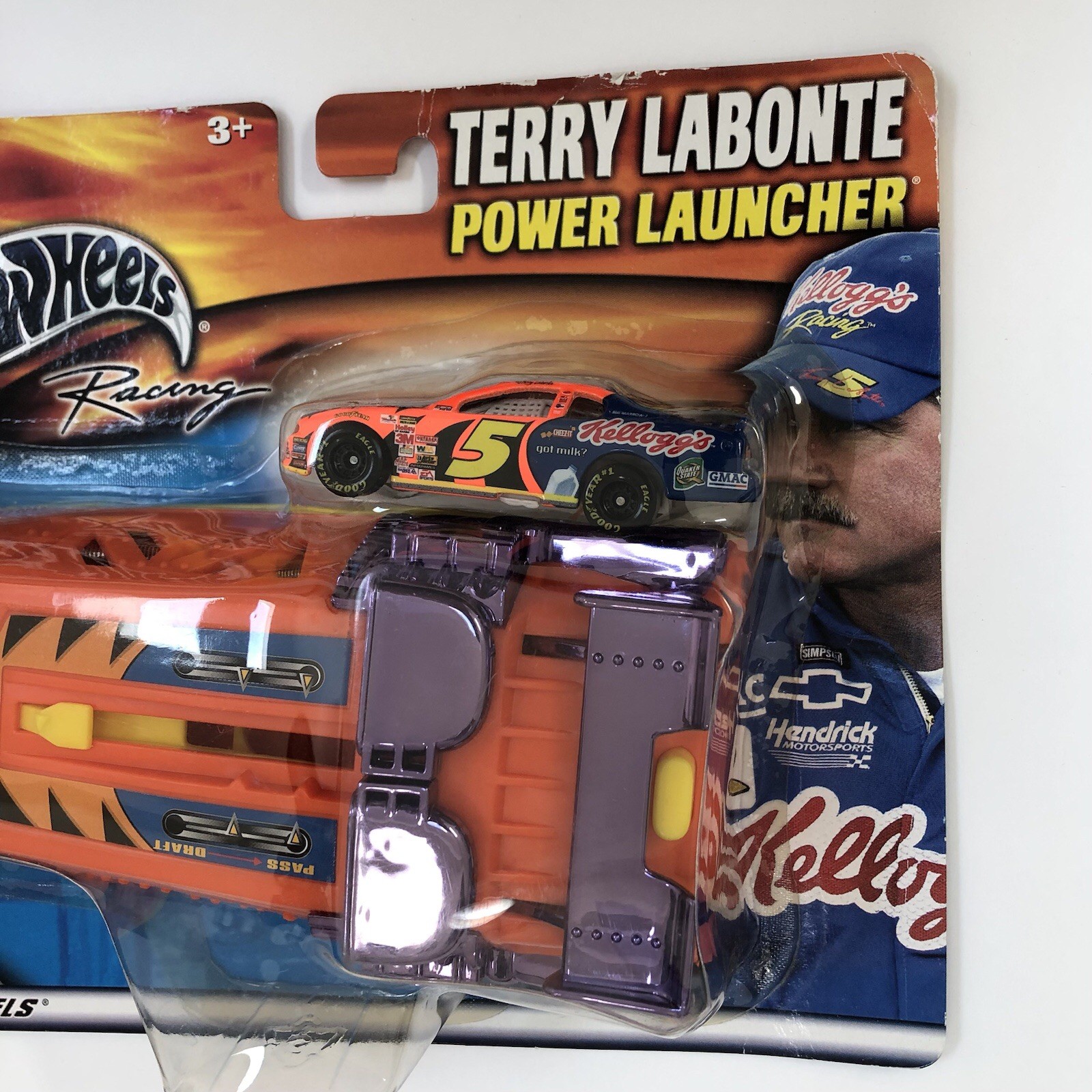2002 Mattel Hot Wheels Racing 1:64 NASCAR Terry Labonte Power Launcher Toy New
