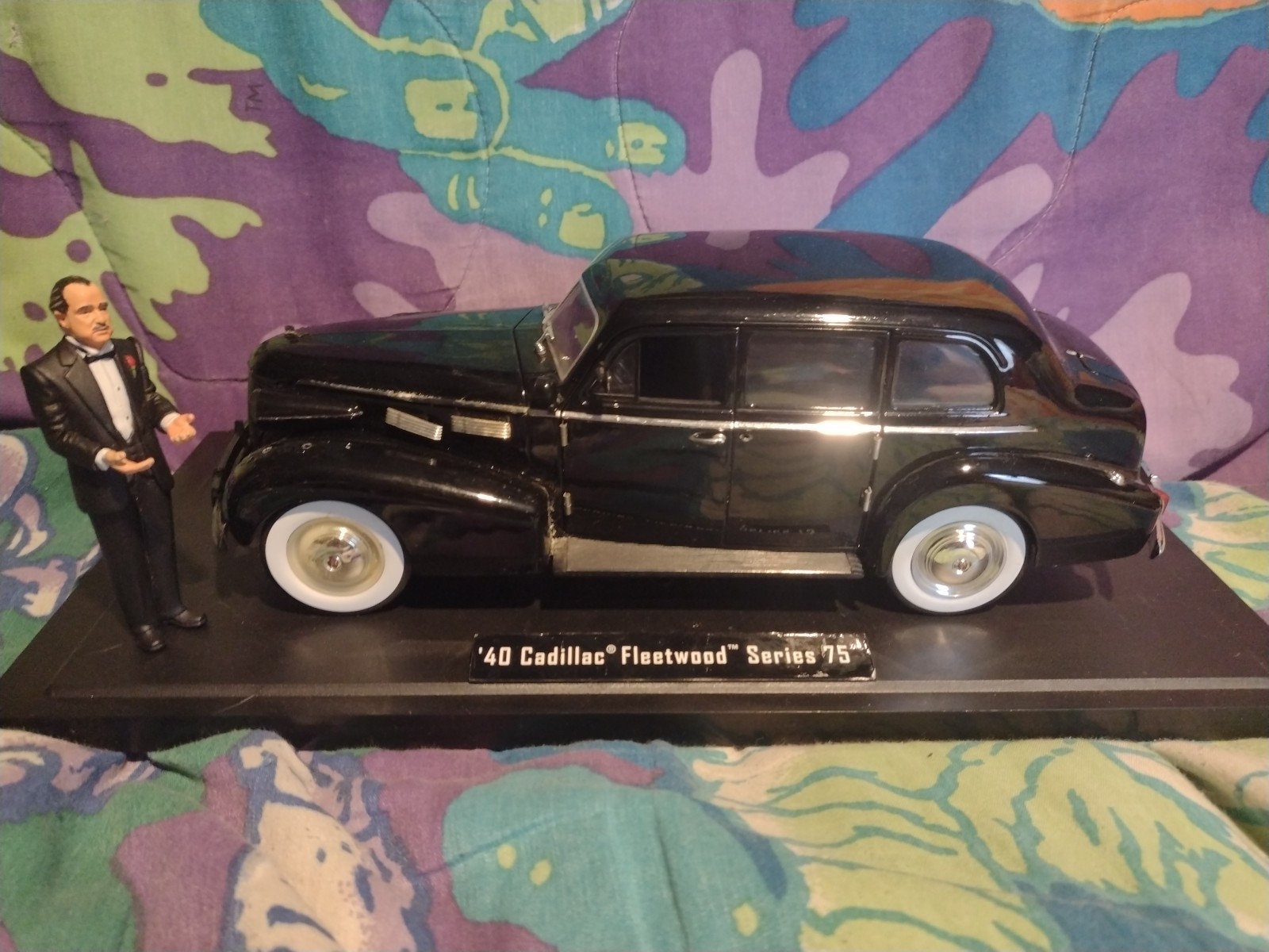 2007 Jada Toys THE GODFATHER ’40 Cadillac – Fleetwood Series 75 1:18 Scale READ
