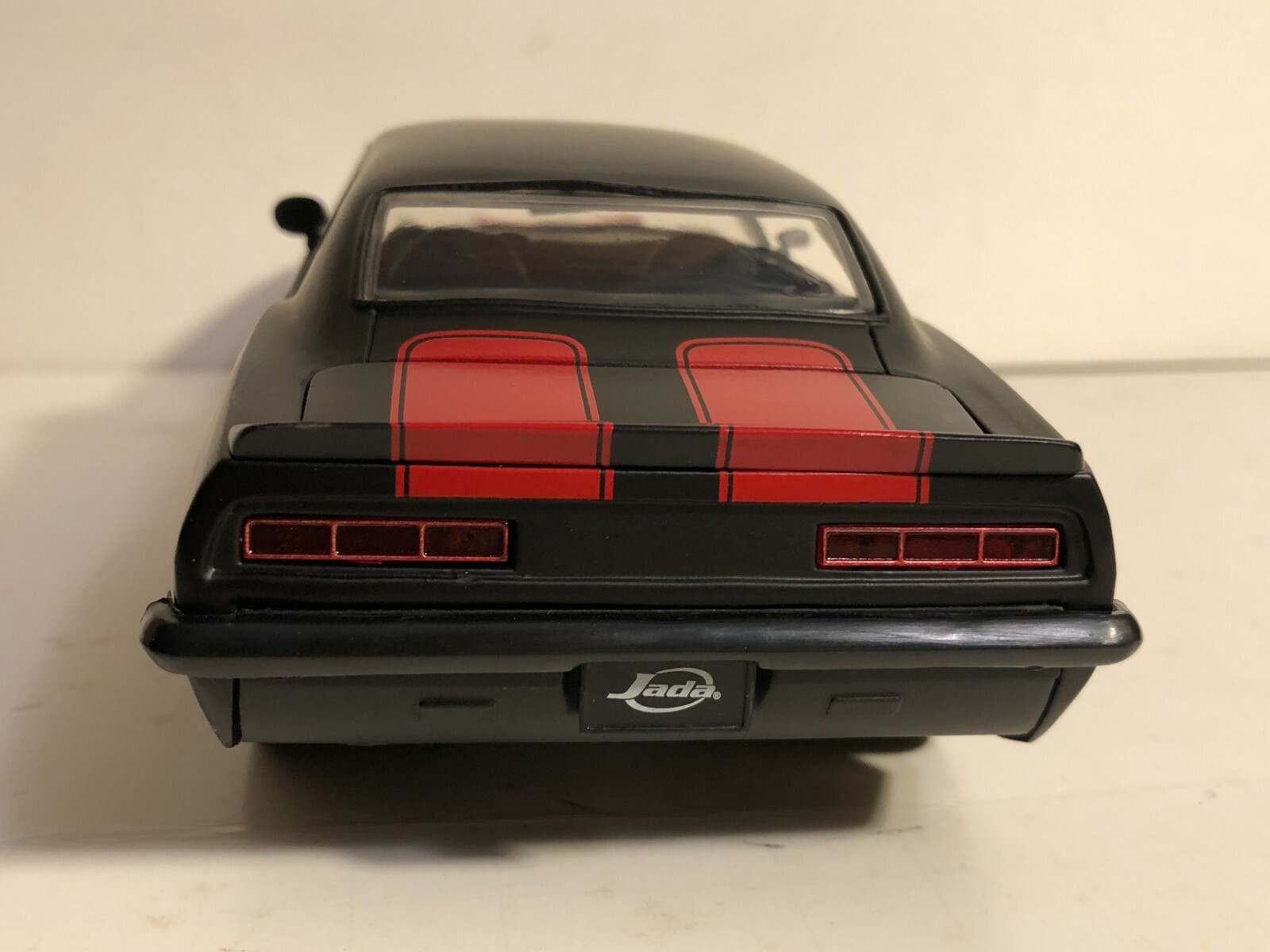 JADA BIGTIME BTM 1969 CHEVY CAMARO Z28 MATTE BLACK W/ RED 1:24 NEW NO BOX