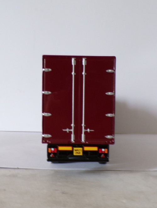 CORGI ERF ‘TORRIDGE TRANSPORT’ BURGUNDY/WHITE EXCELLENT UNBOXED 1:50