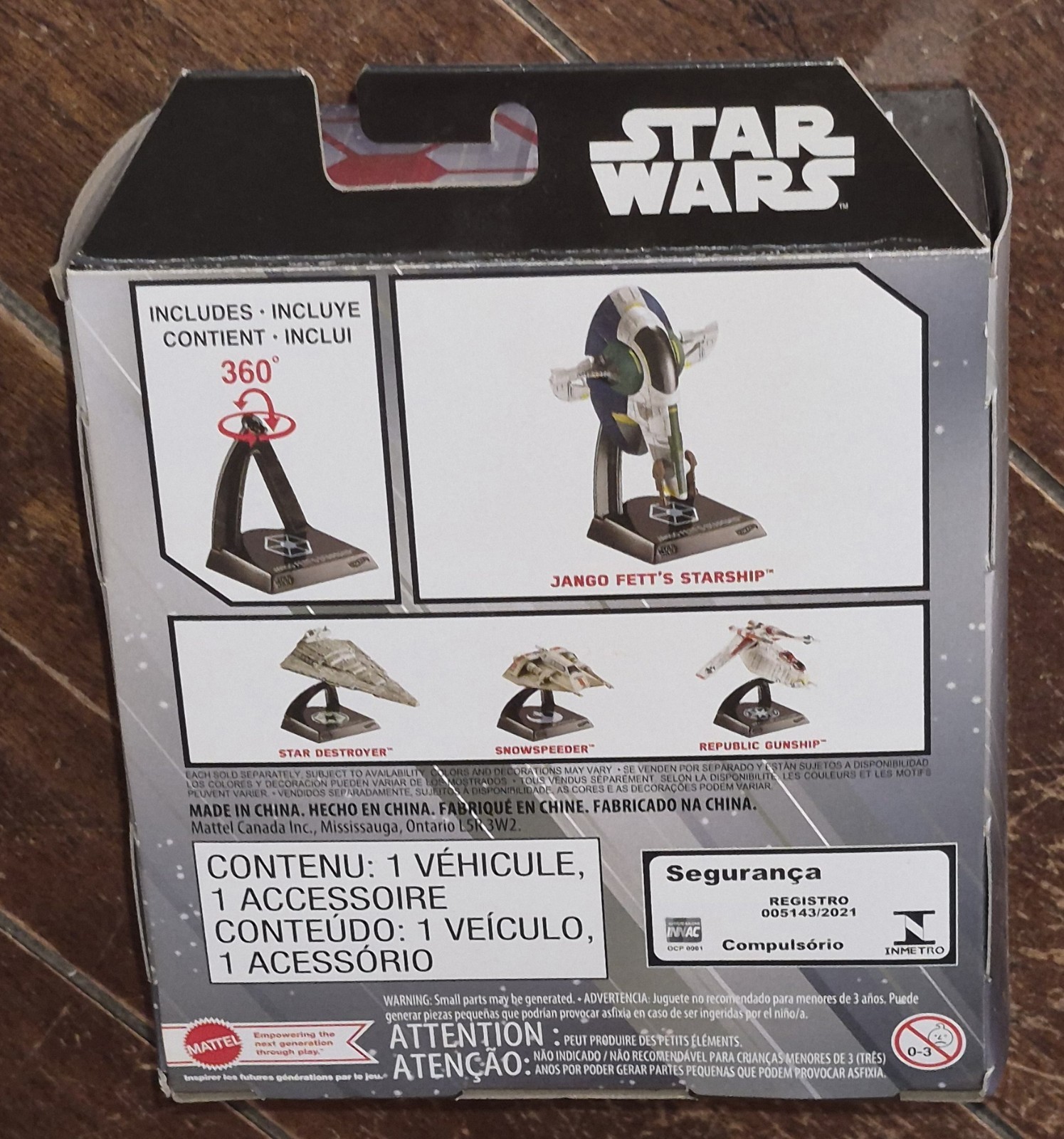 Hot Wheels Star Wars Starships Select (2021) #09 JANGO FETT’S STARSHIP #HPG65