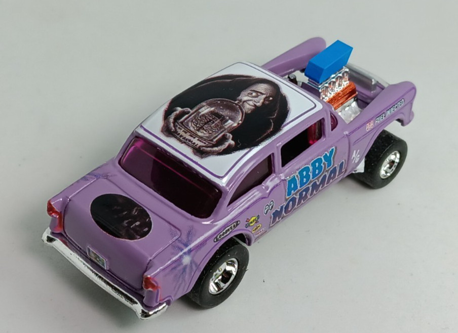 Custom, Hot Wheels ’55 CHEVY BEL AIR GASSER, “ABBY NORMAL”