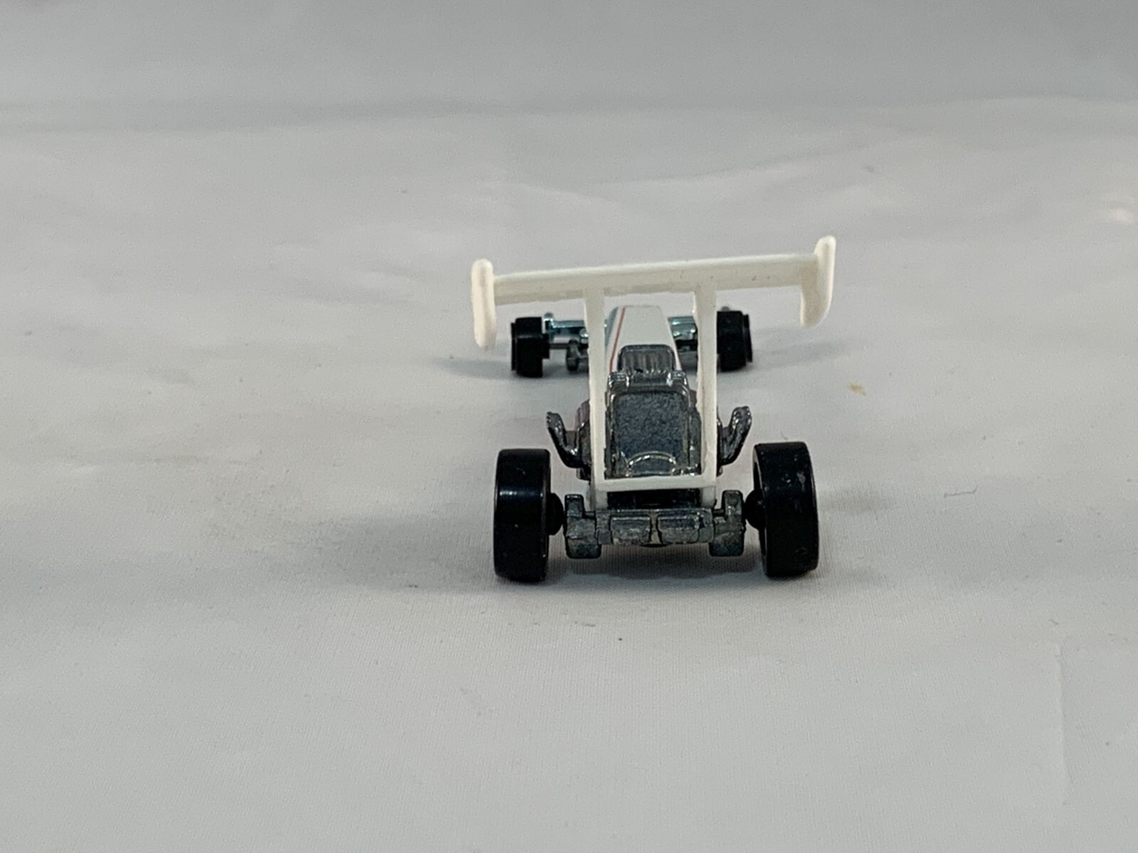 Hot Wheels Dragster 1995 Racing Metals Blue Chrome 5SPs