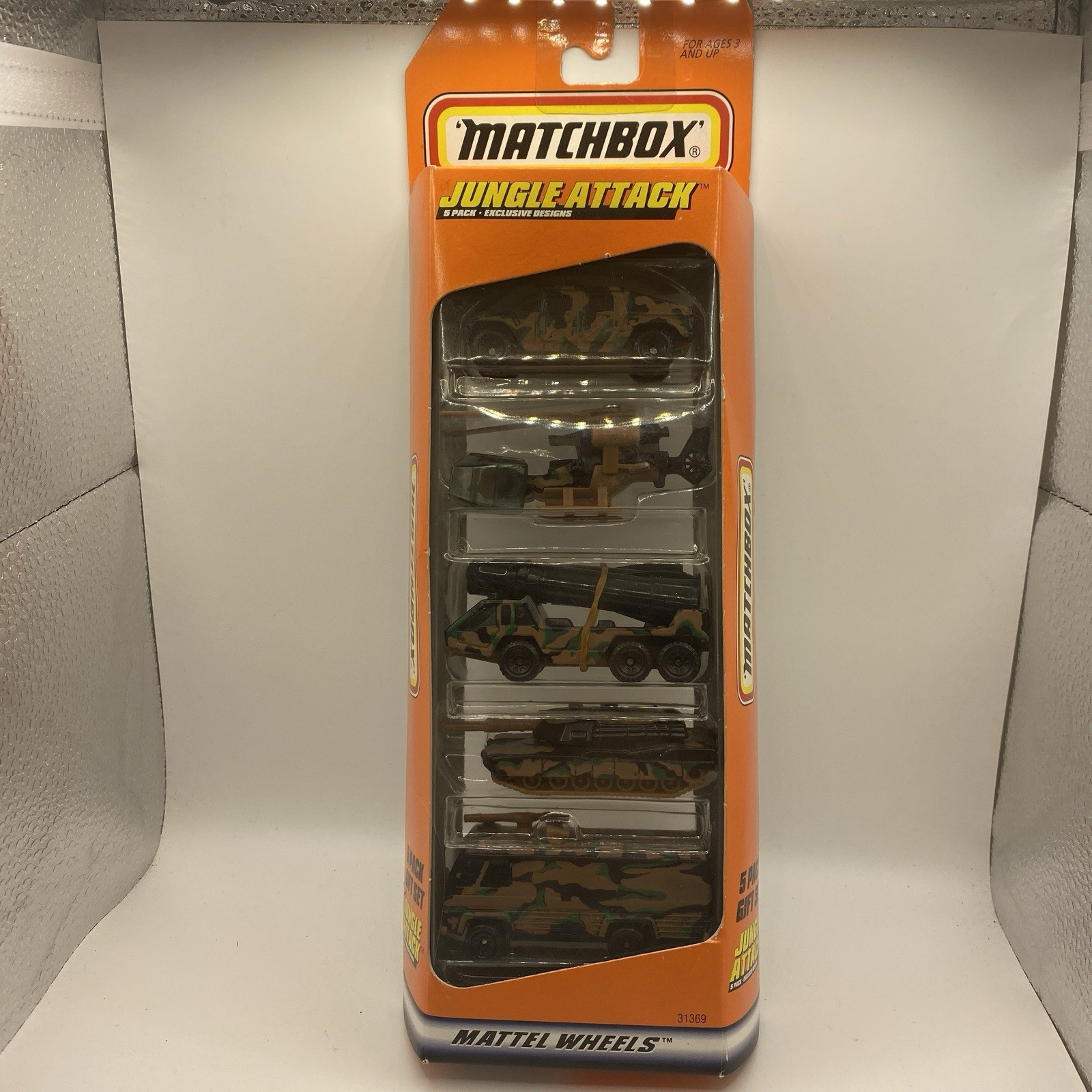 Matchbox Jungle Attack 5 Pack New 1997