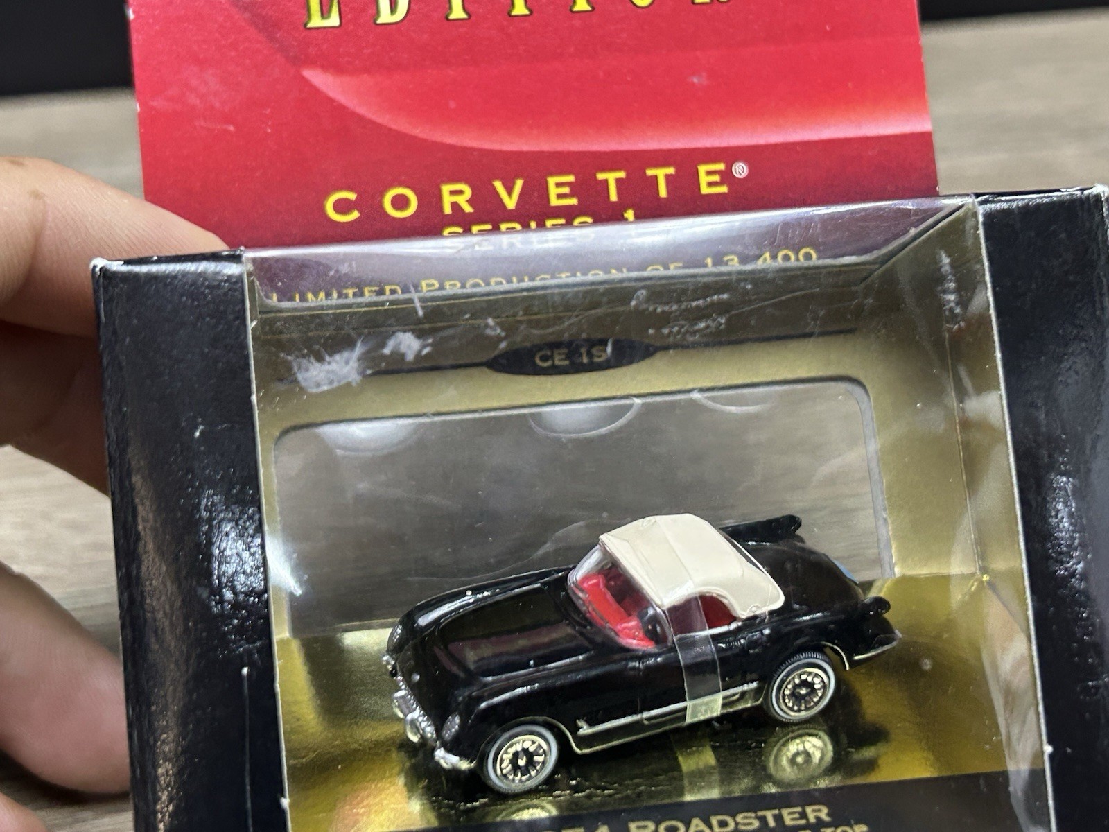 Micro Machines 1954 Roadster Corvette Series 1 Removable Top Lot Diecast