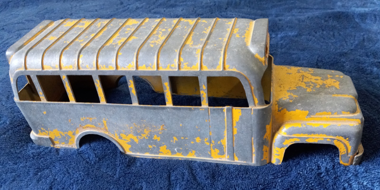 Toy Metal Yellow School Bus ~ Body Only