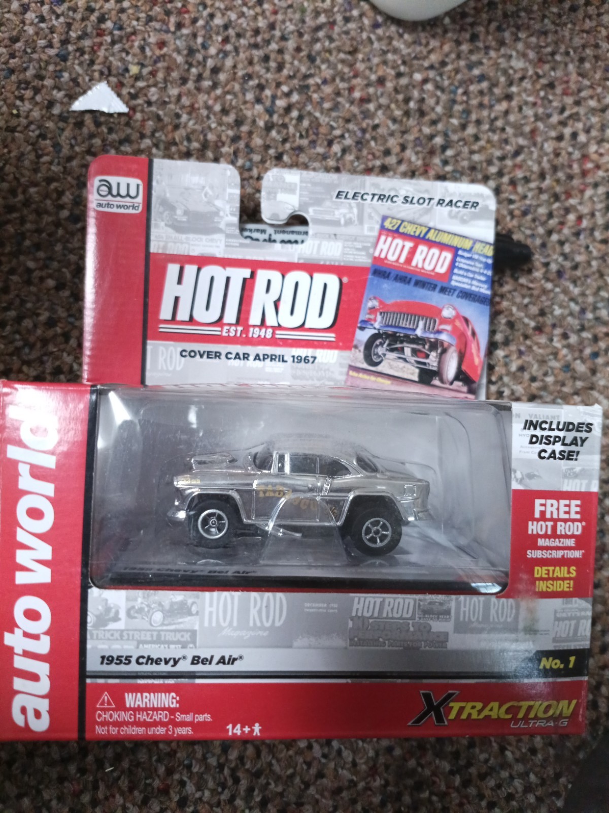 Auto World Hot Rod 1955 Chevy Bel Air Tabacoo