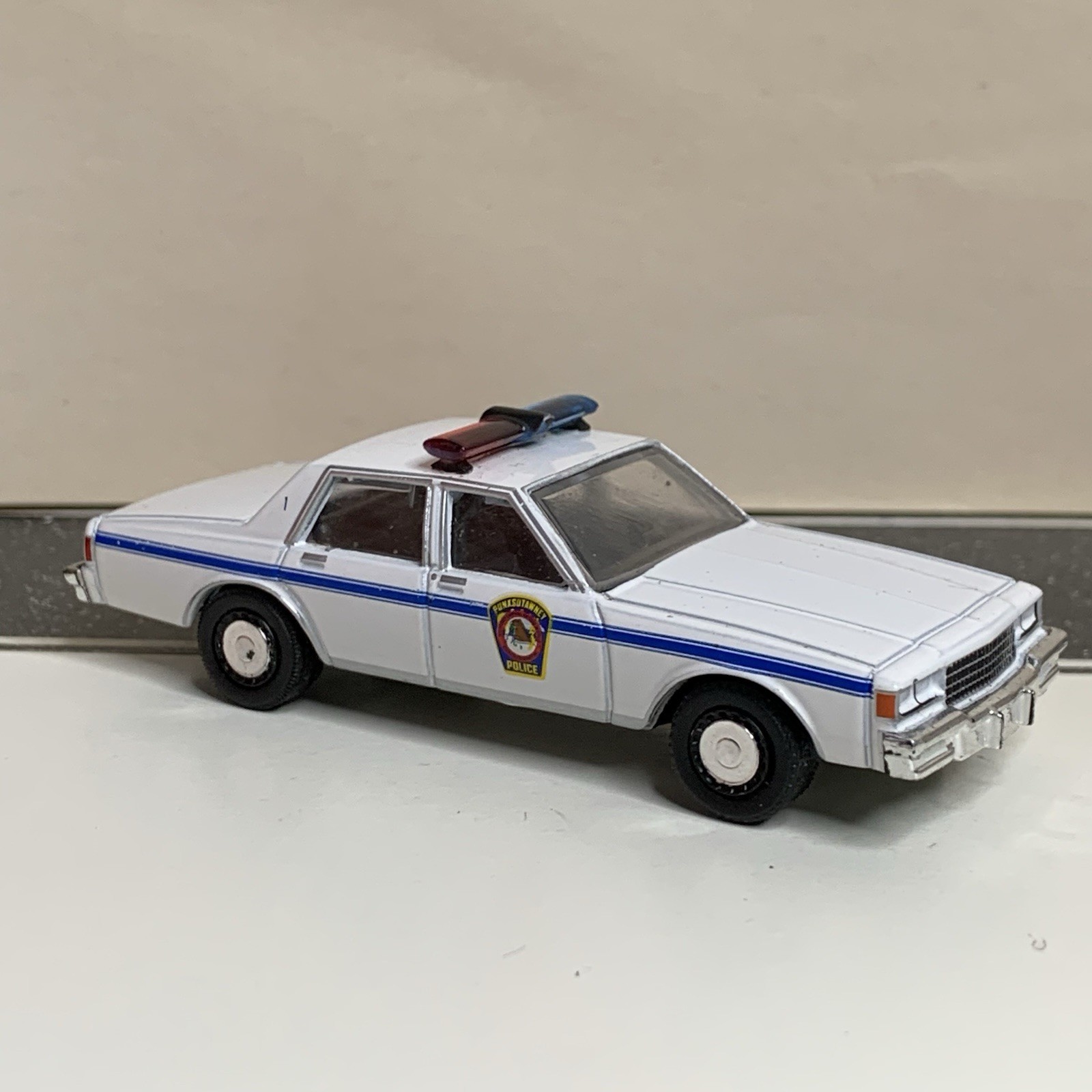 Greenlight Hollywood Groundhog Day 77-90 1980 Chevy Caprice Police Car B-Body NM