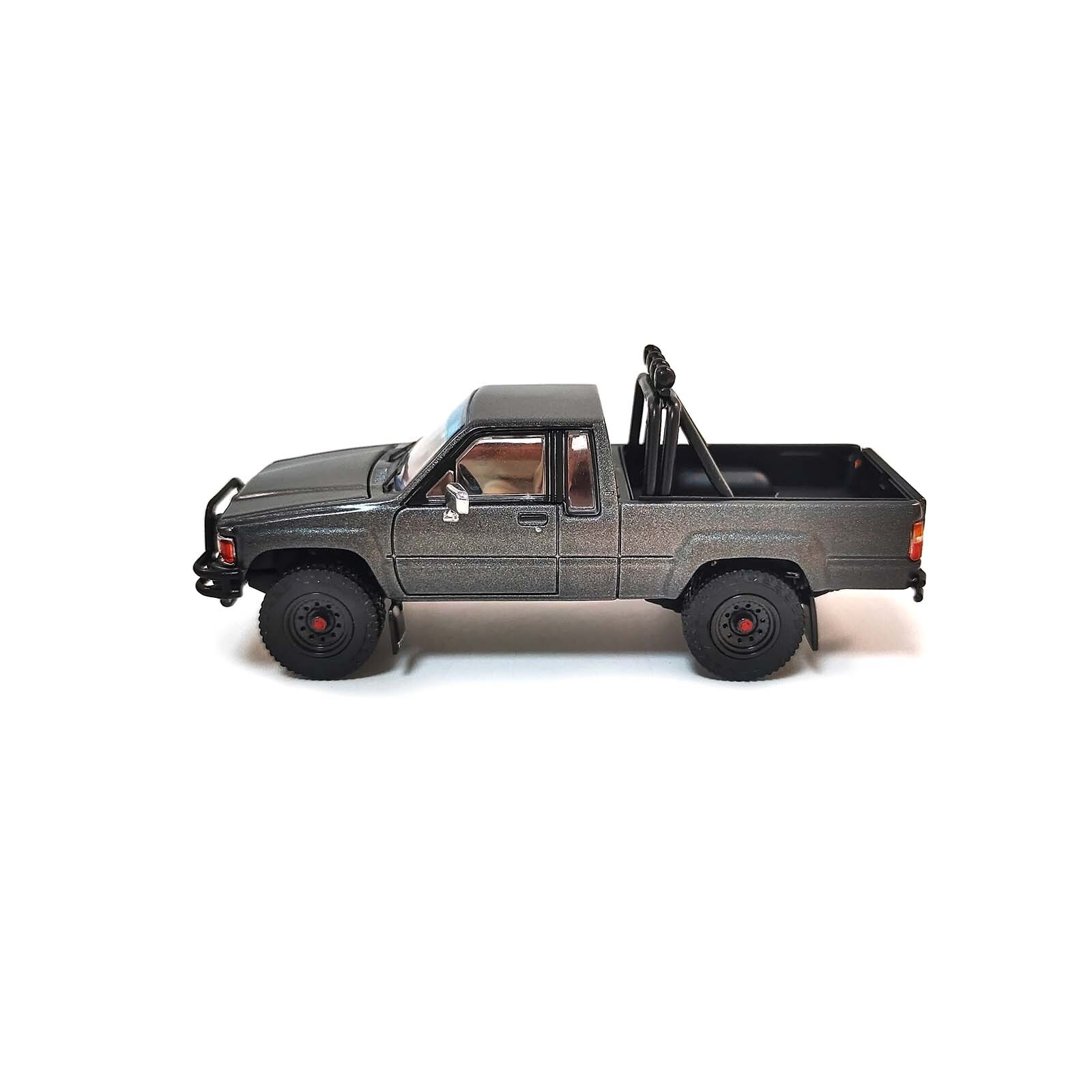 1:64 Scale Toyota Hilux Gray Diecast Model Car Collection Gift Children Toy
