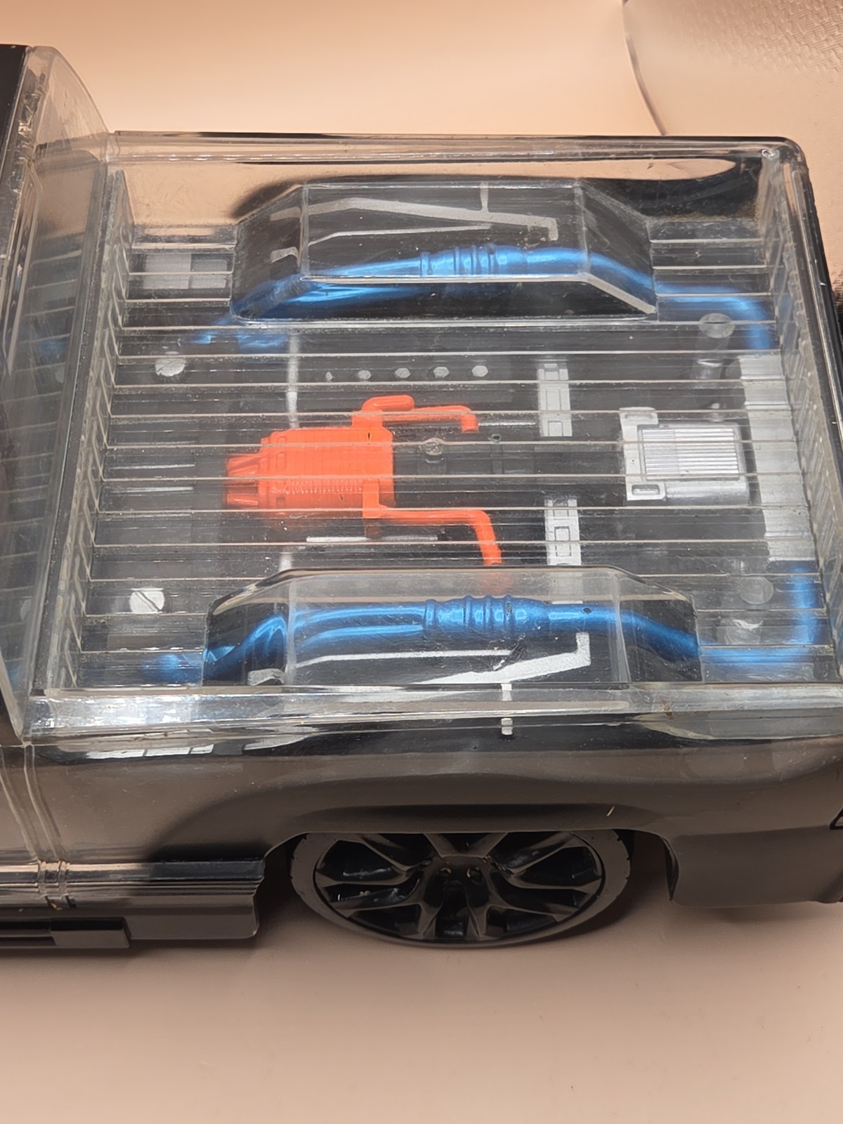 R/C 1999 Chevy Silverado Truck Clear Model Pickup NO CONTROLLER UNTESTED