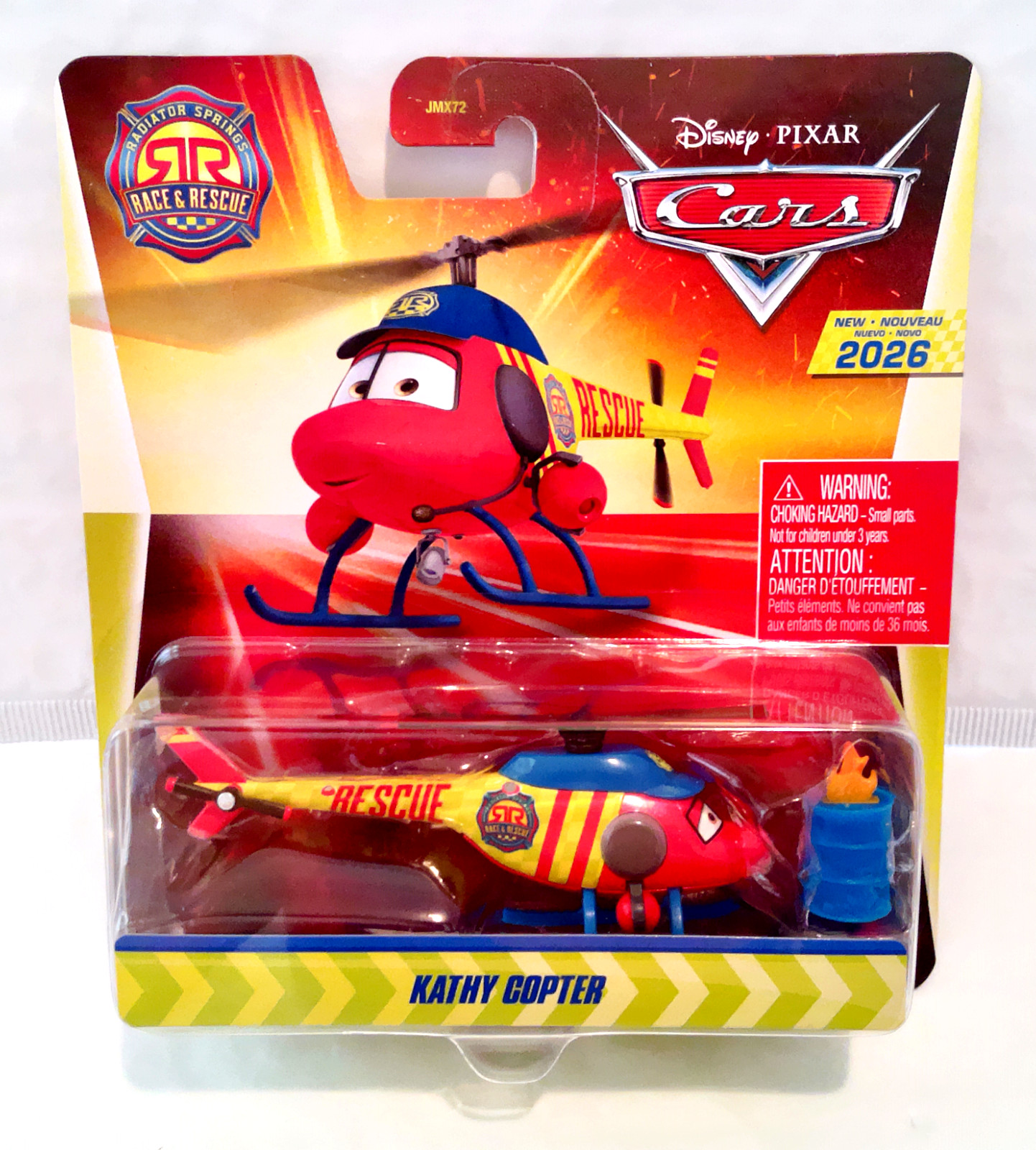 6 Disney Pixar Cars Race & Rescue Kathy Sarge Mater Sally Guido & Luigi McQueen
