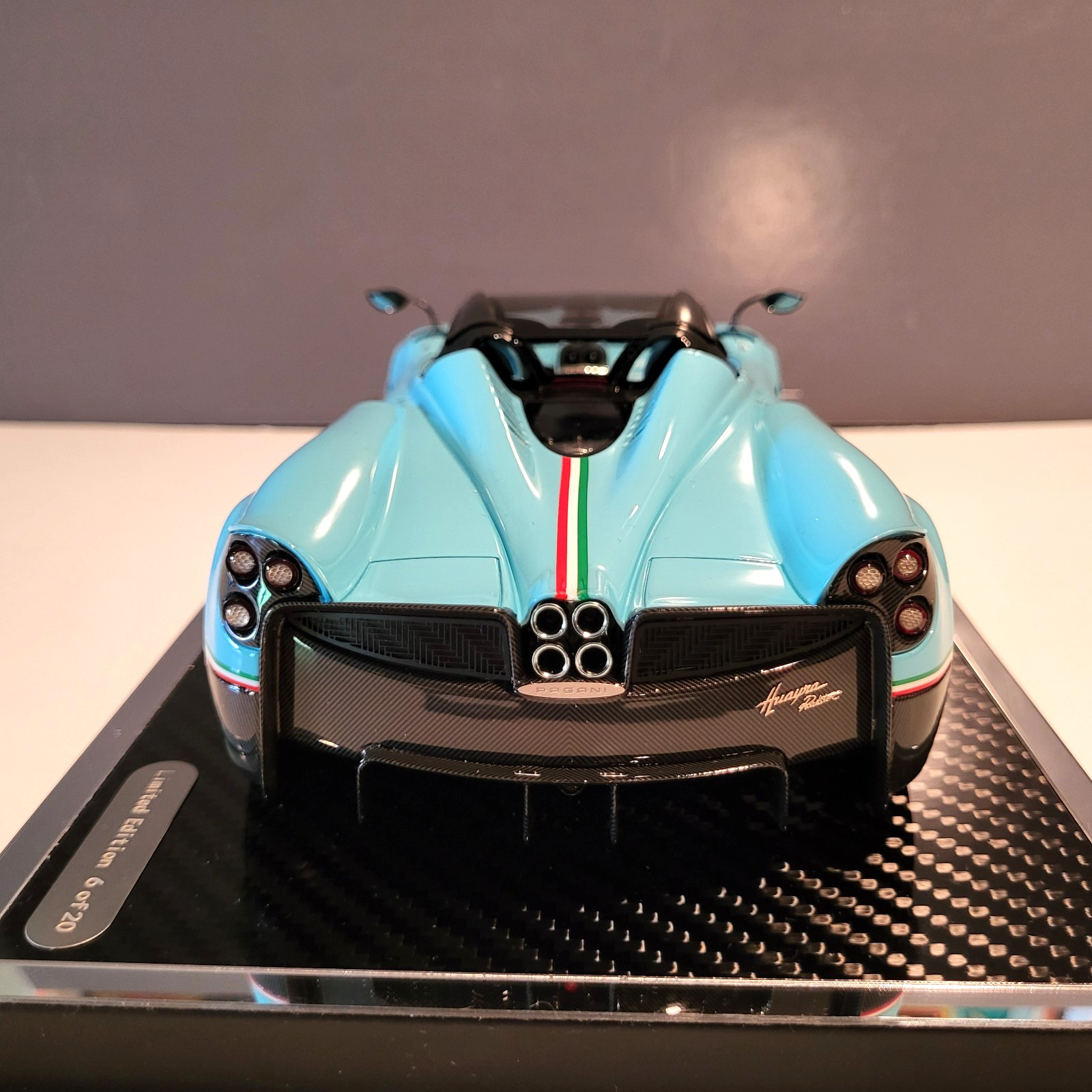 1/18 Pagani Huayra BC YY Models Carbon Base #6 of 20 (compare to BBR/Autoart)
