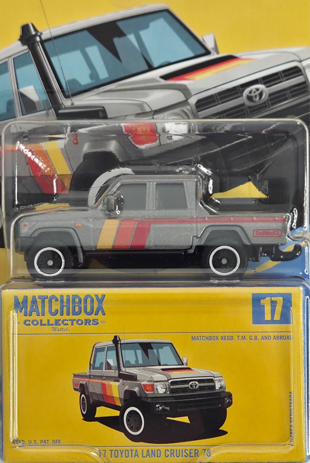 ’17 Toyota Land Cruiser 78 17/20 COLLECTORS SERIES Matchbox 2026 JJW10 silver