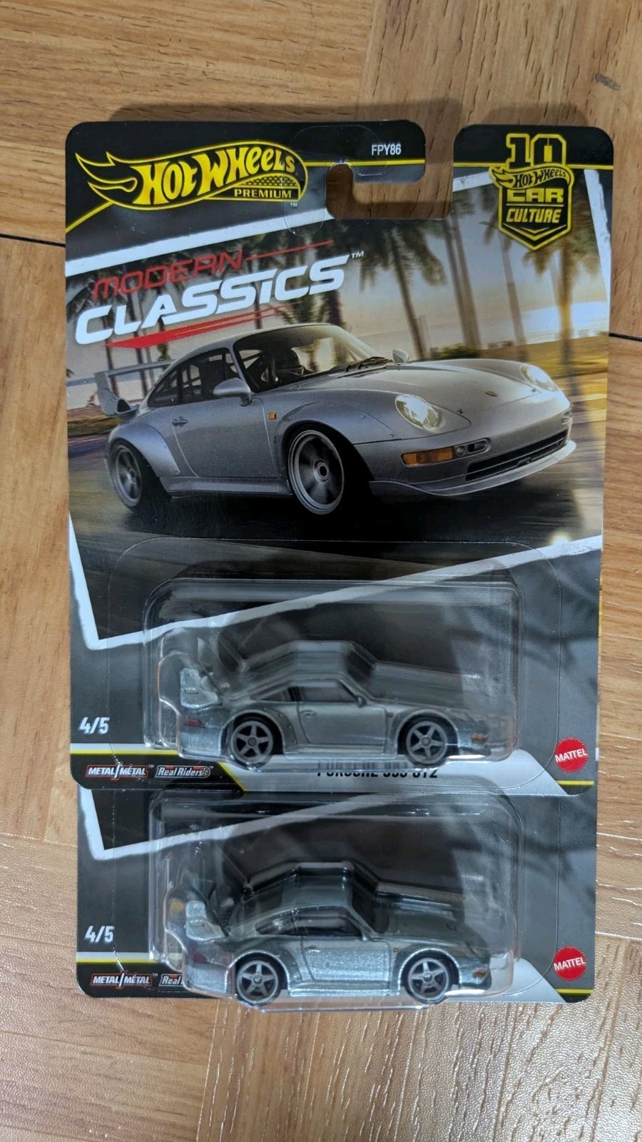2026 Hot Wheels Premium – Modern Classics – Lot of 2 – Porsche 993 GT2