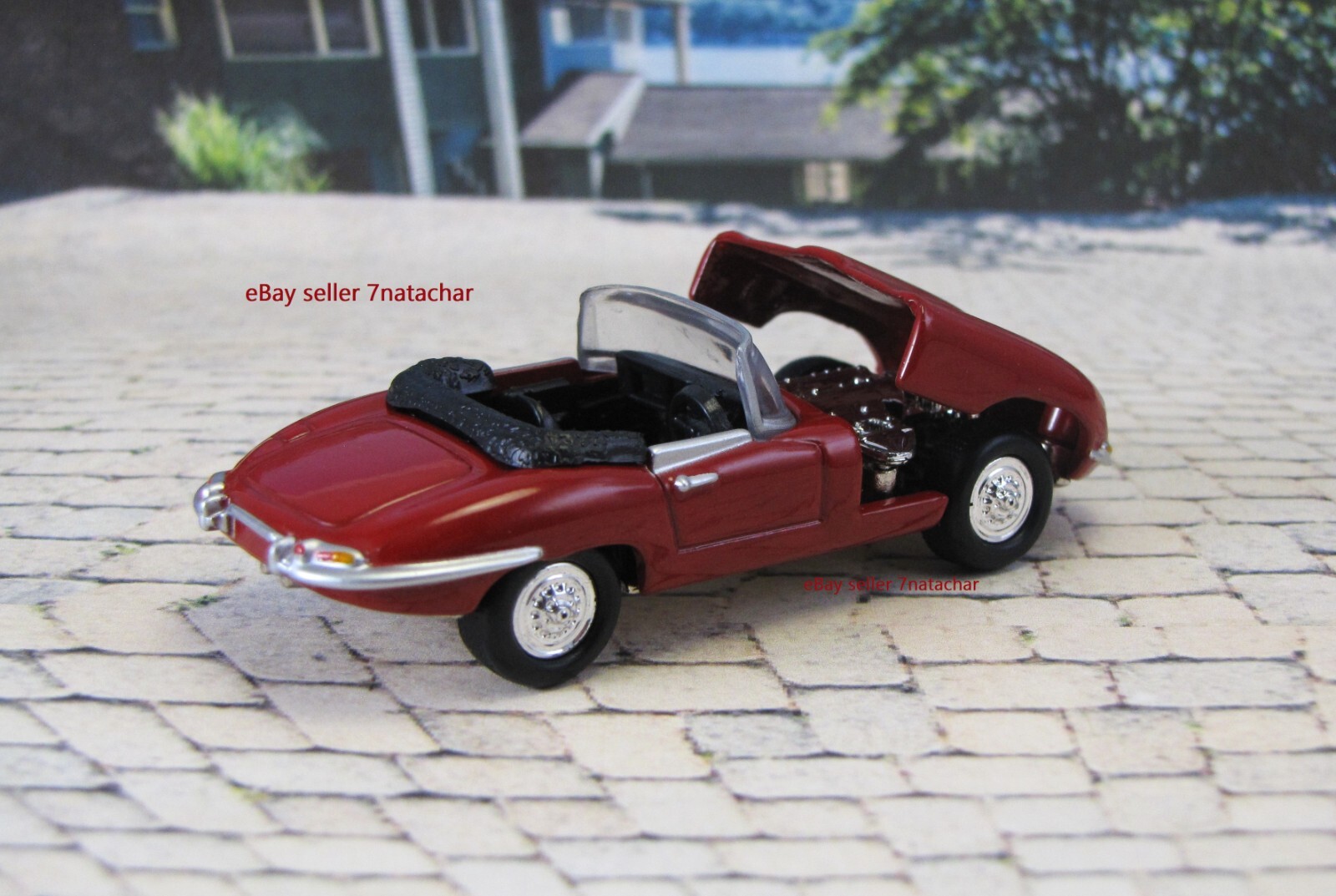 1961– 1975 Jaguar E-Type XK-E Roadster 1/64 Scale Wheels Model Limited Edition