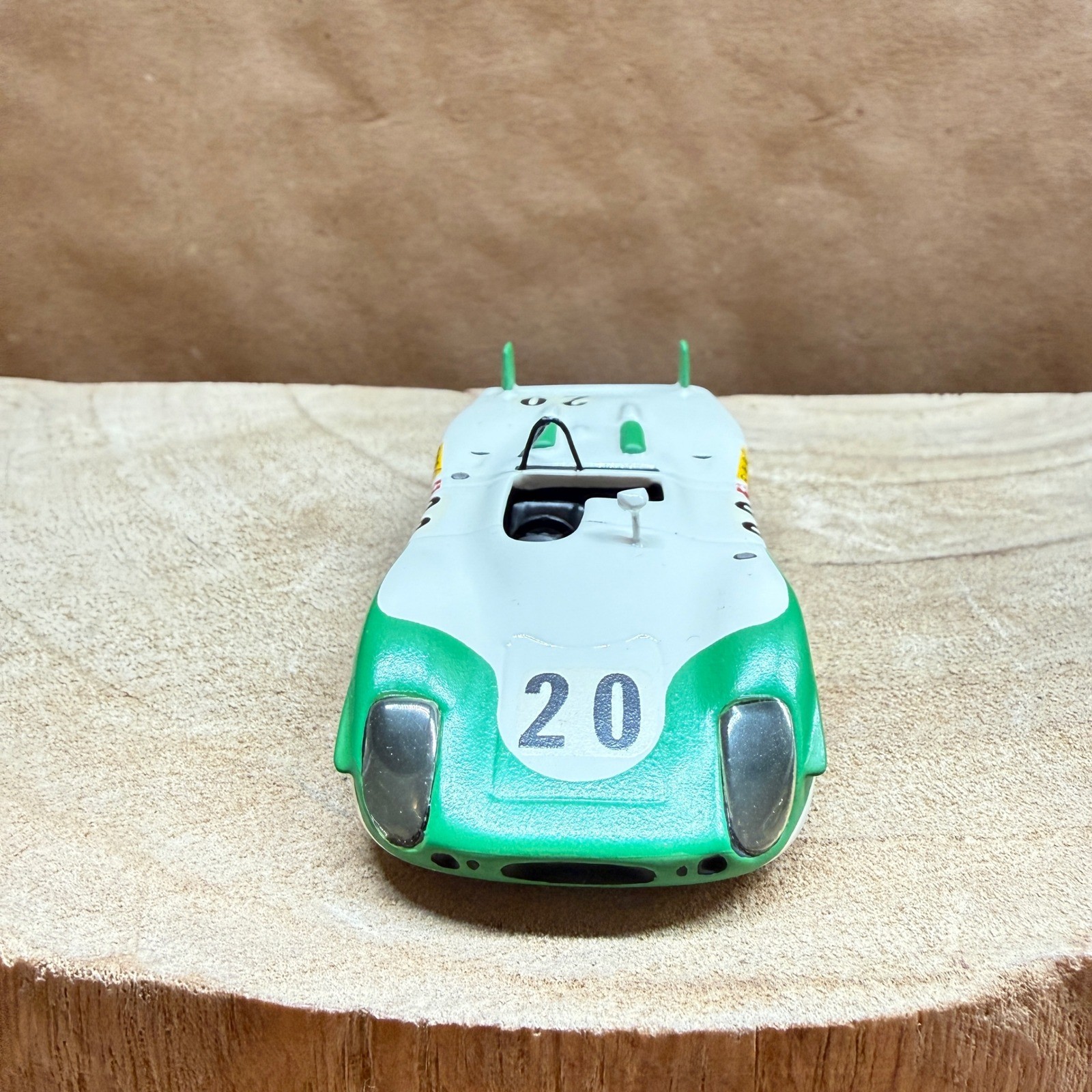 Mini Racing Porsche 907 908 White Metal 1:43 Scale Model Car #20 Hart Ski Livery